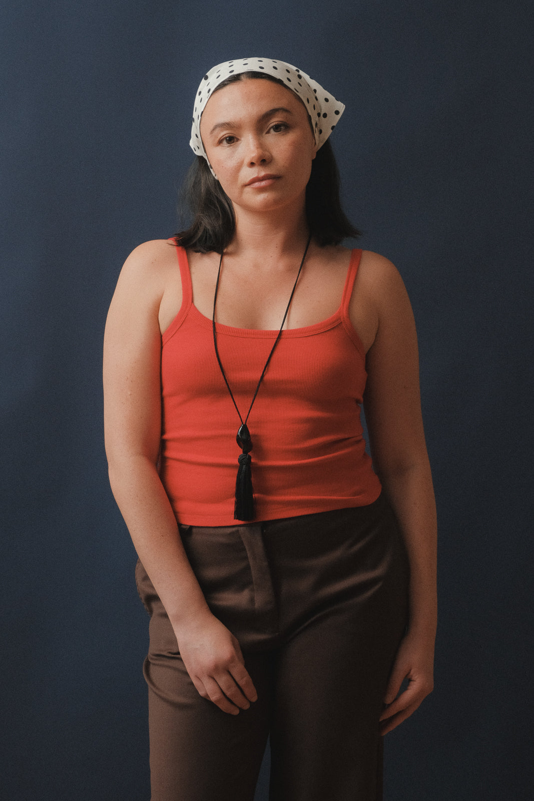 Ribbed Singlet Rossa