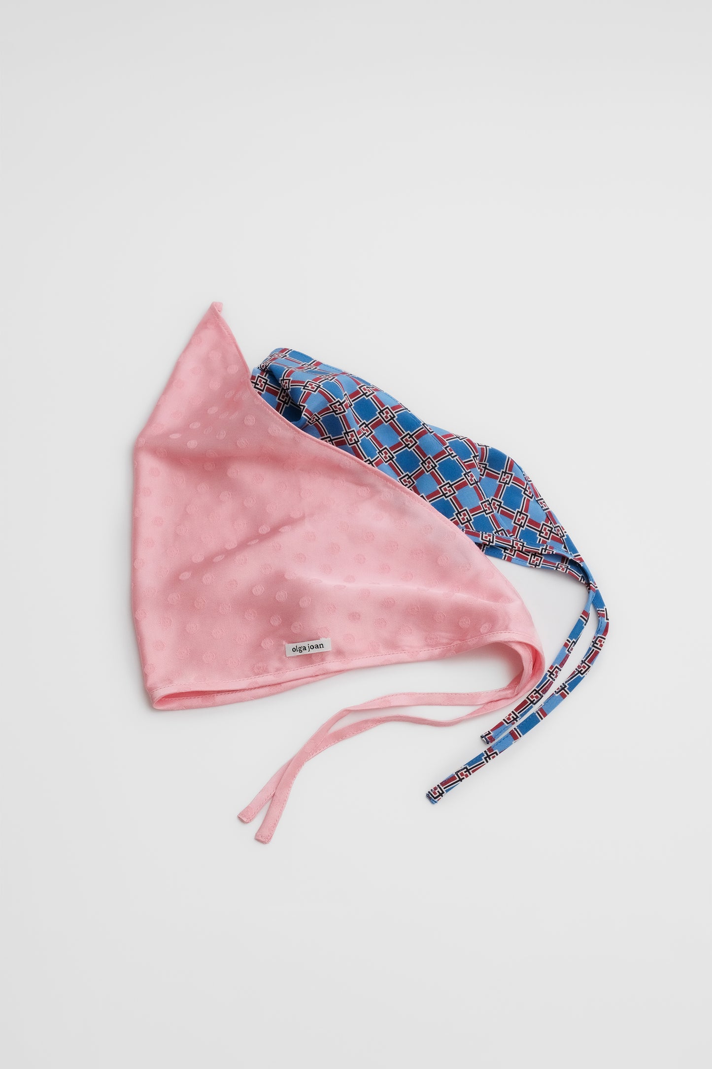 Headscarf Jacquard Rosa