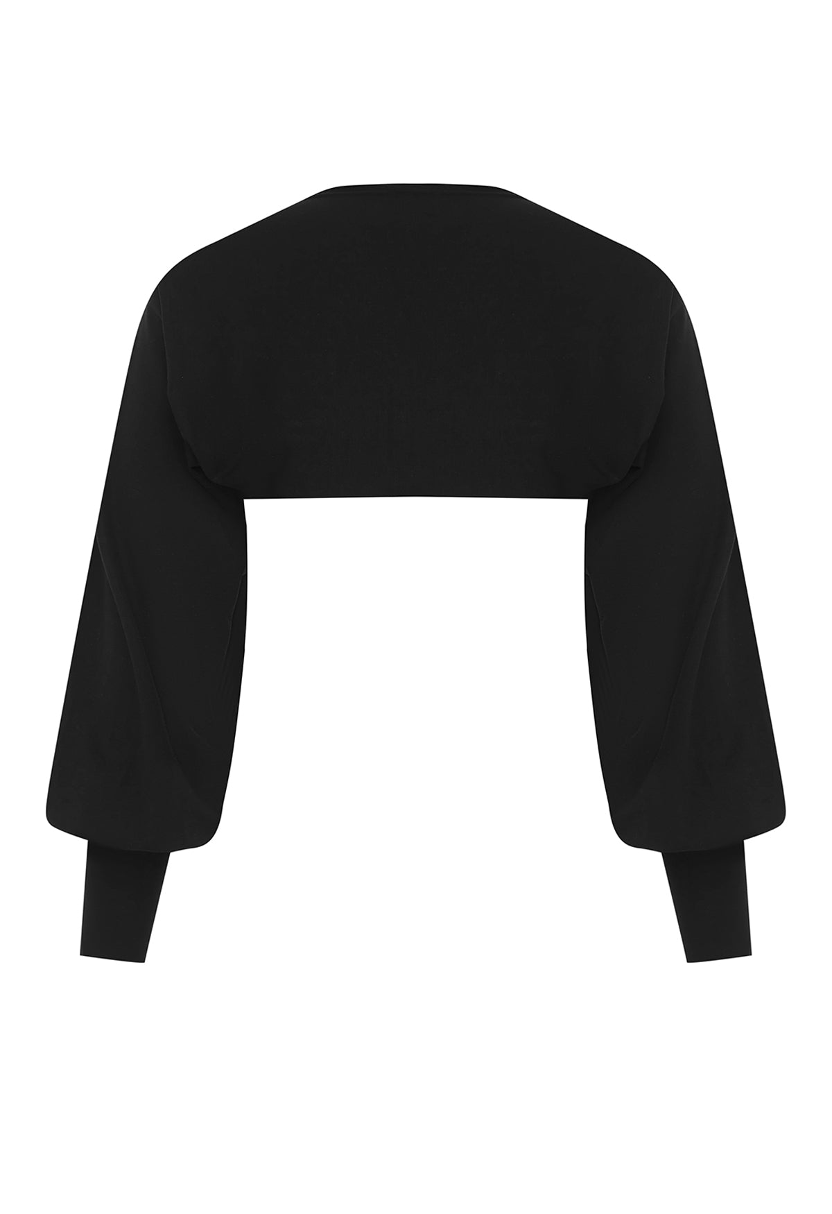 Bell Sleeve Bolero Nera
