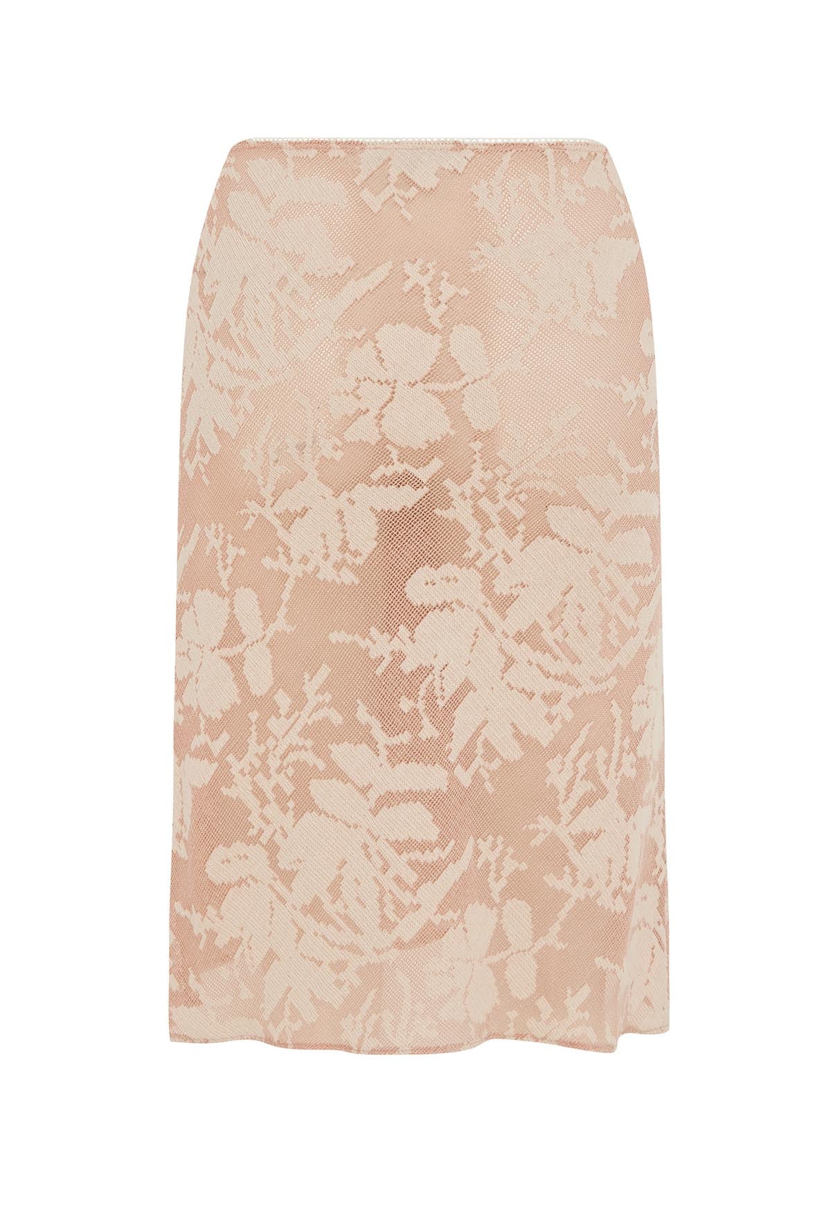 Bias Knee Skirt Petalo
