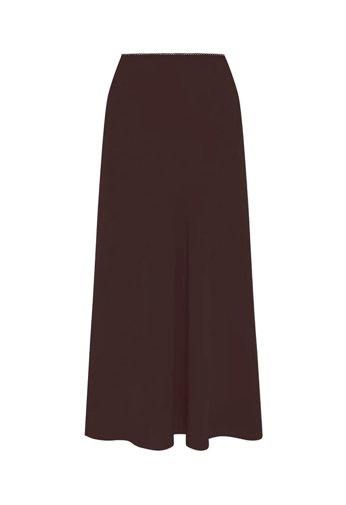 Bias Mid Skirt Ciocco