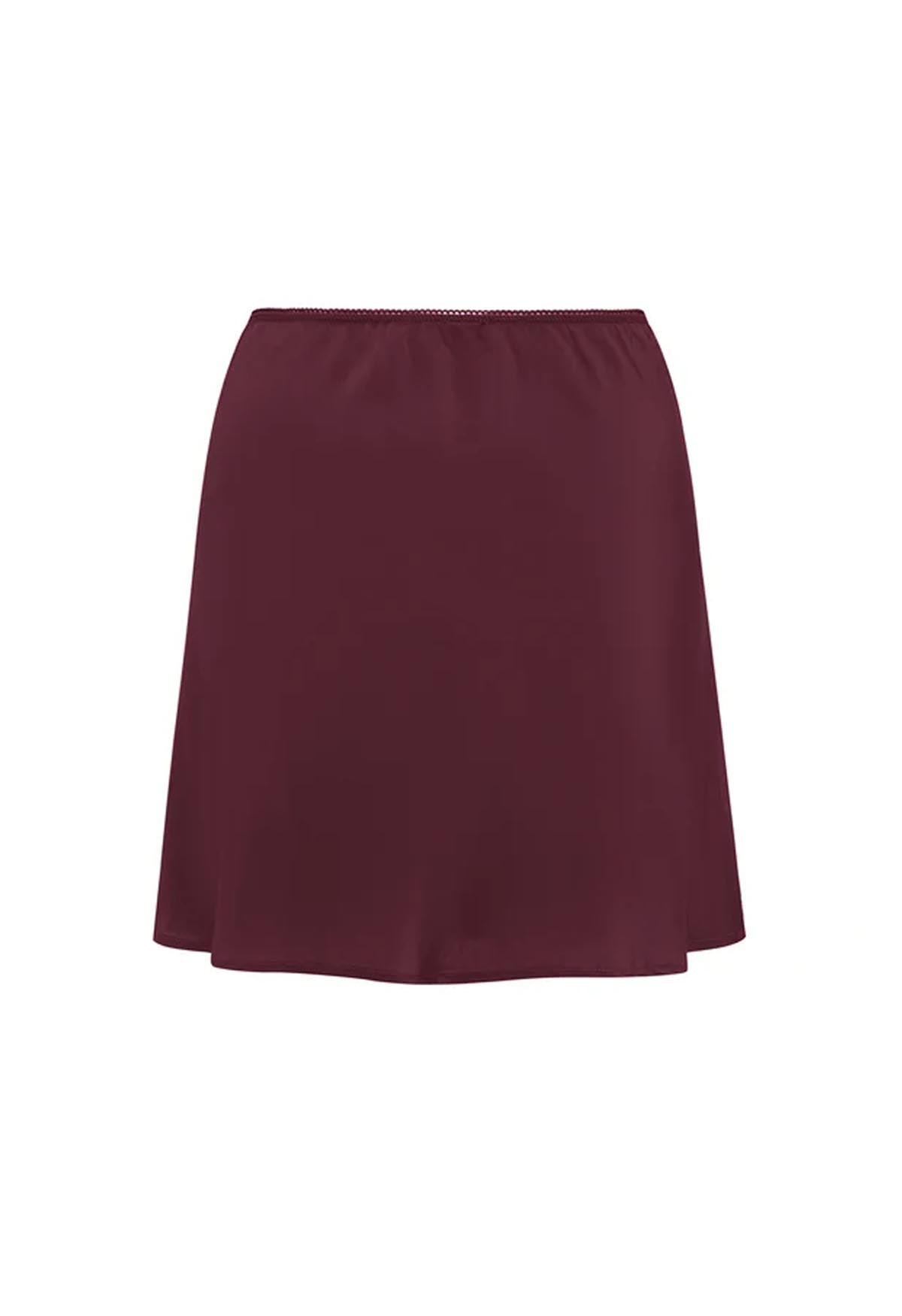 Bias Mini Skirt Vino