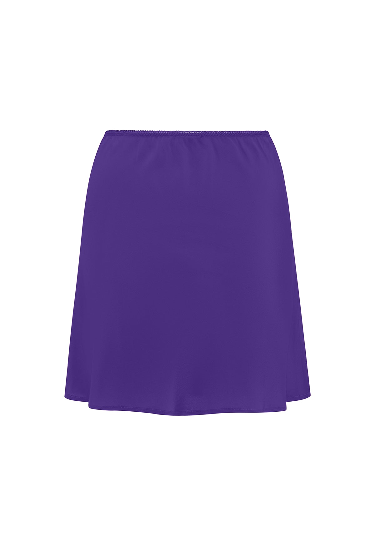 Bias Mini Skirt Viola