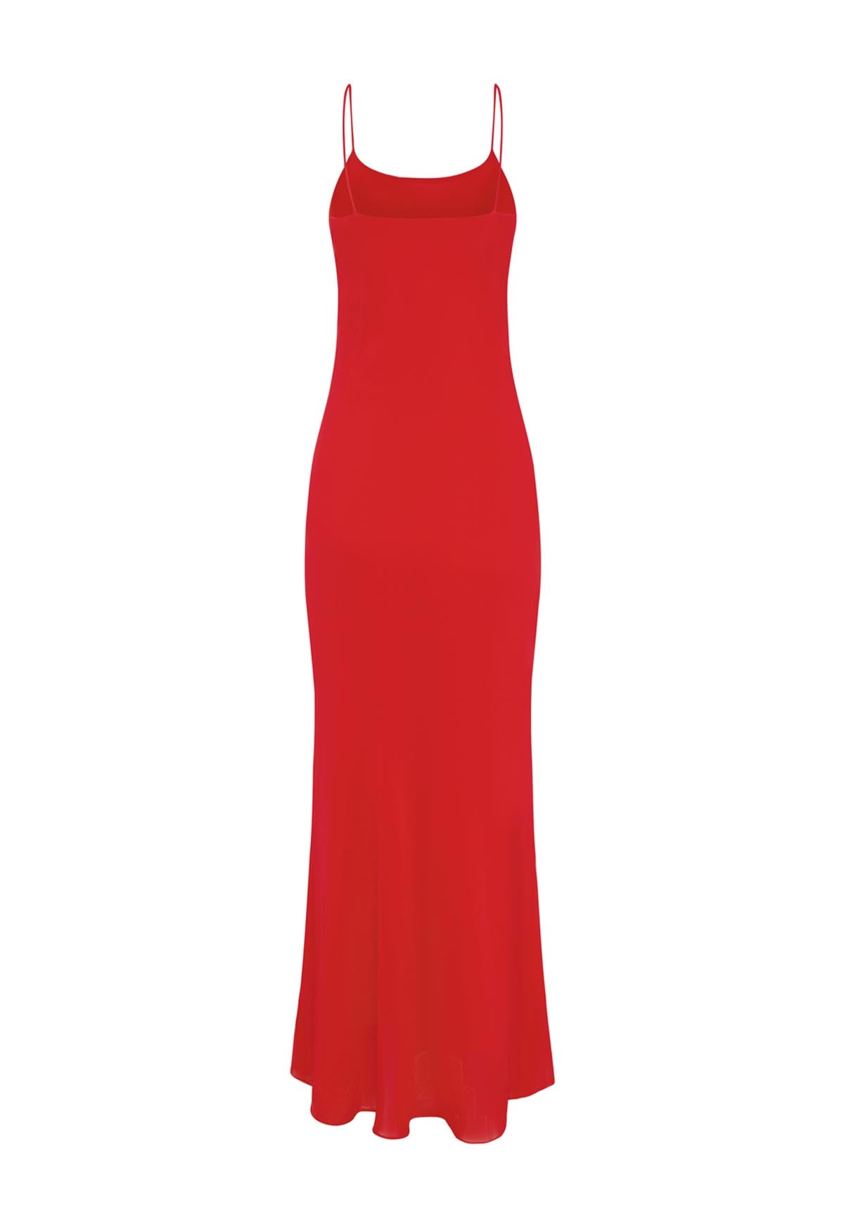 Bias Slip Dress Pomodoro