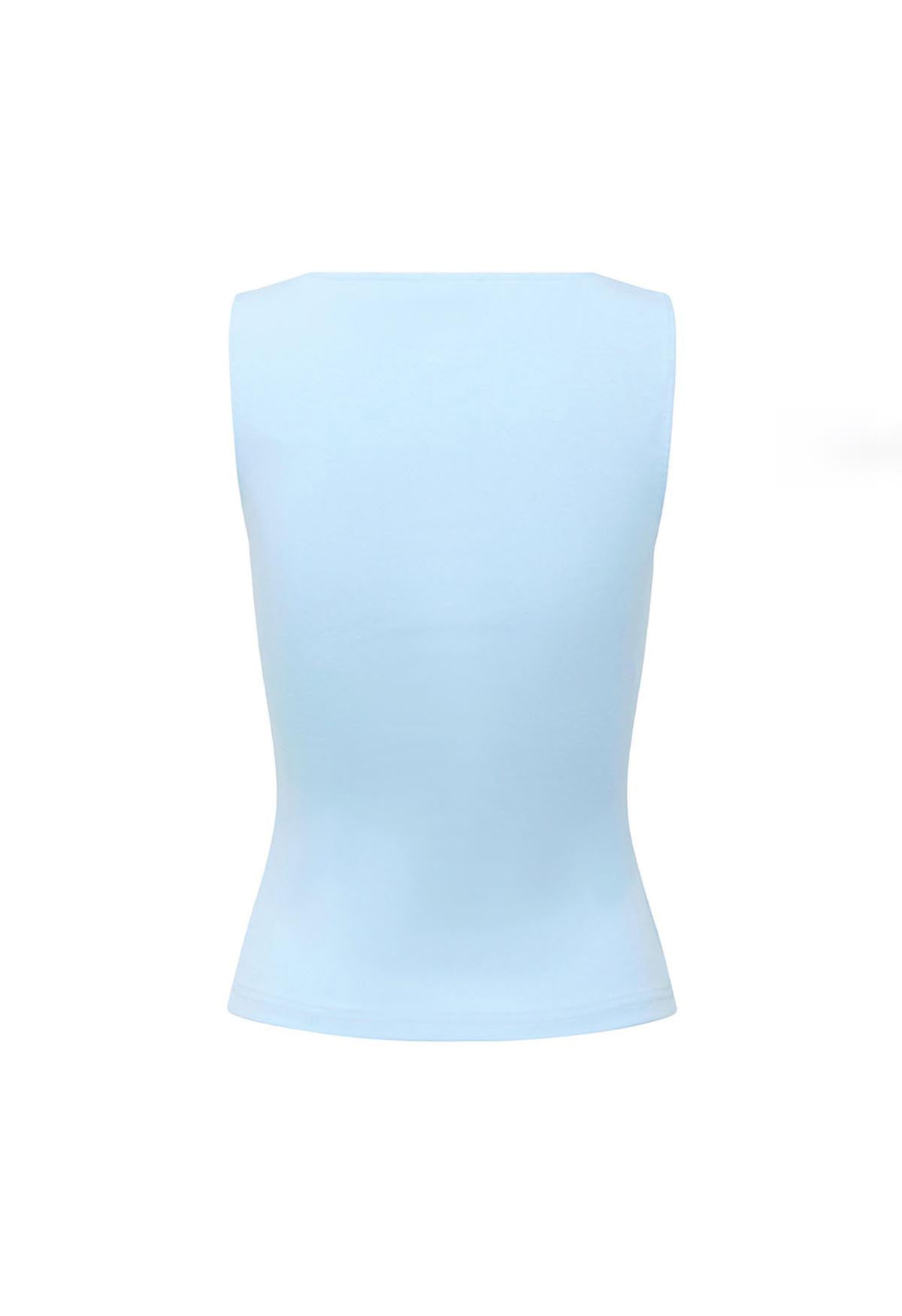 Button-Through Tank Cielo