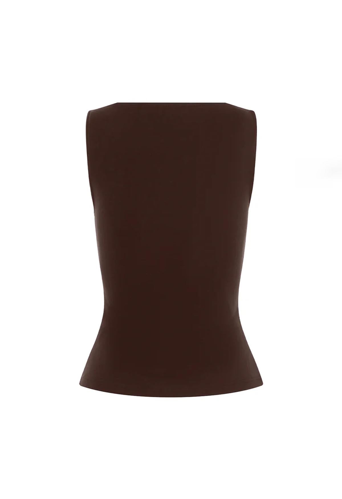 Button-Through Tank Ciocco