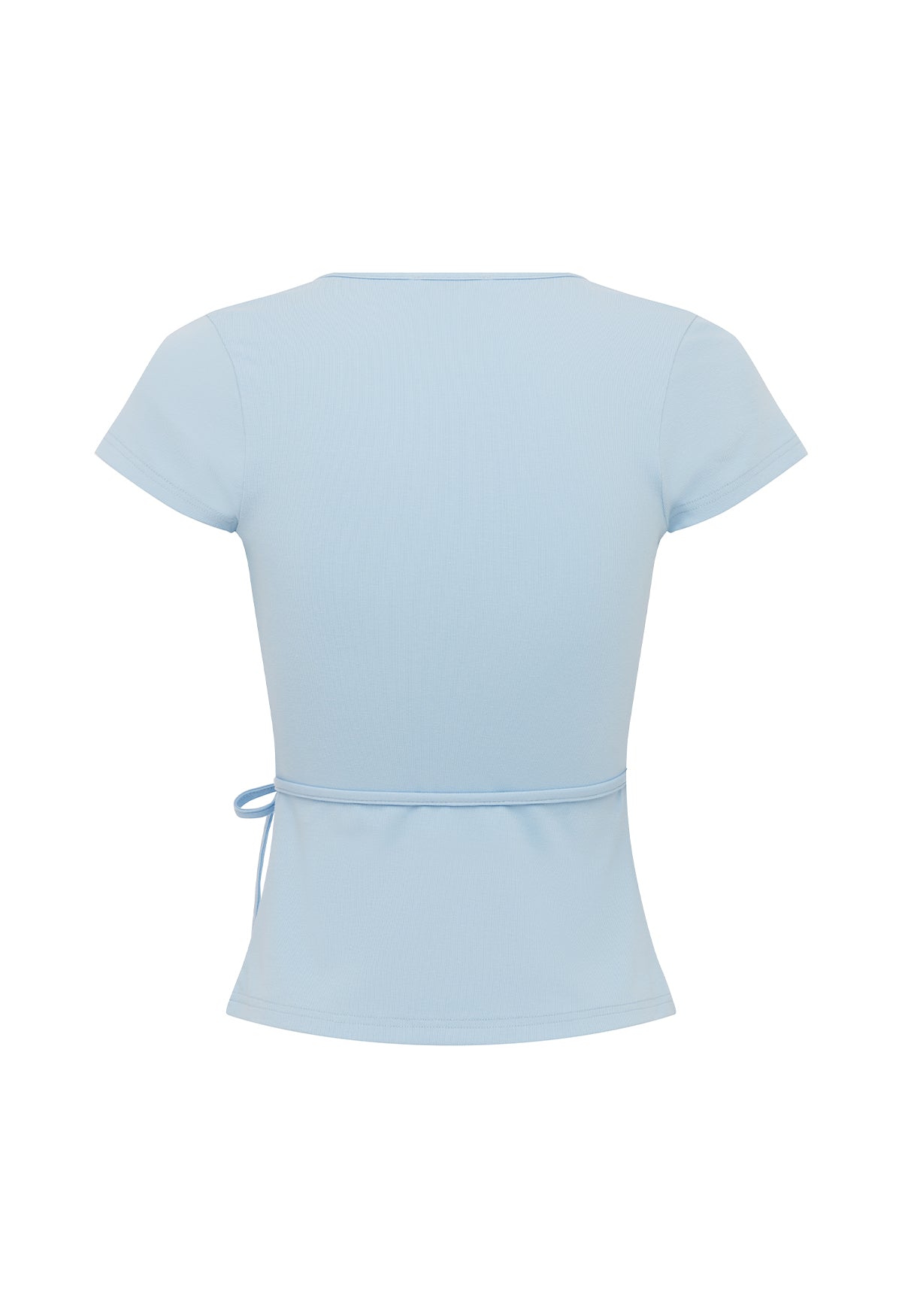 Cap-Sleeve Wrap Top Cielo