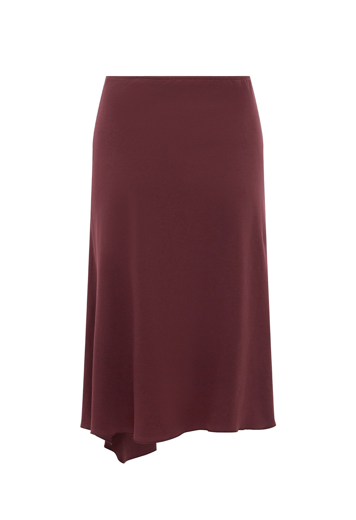 Flounce Front Skirt Vino