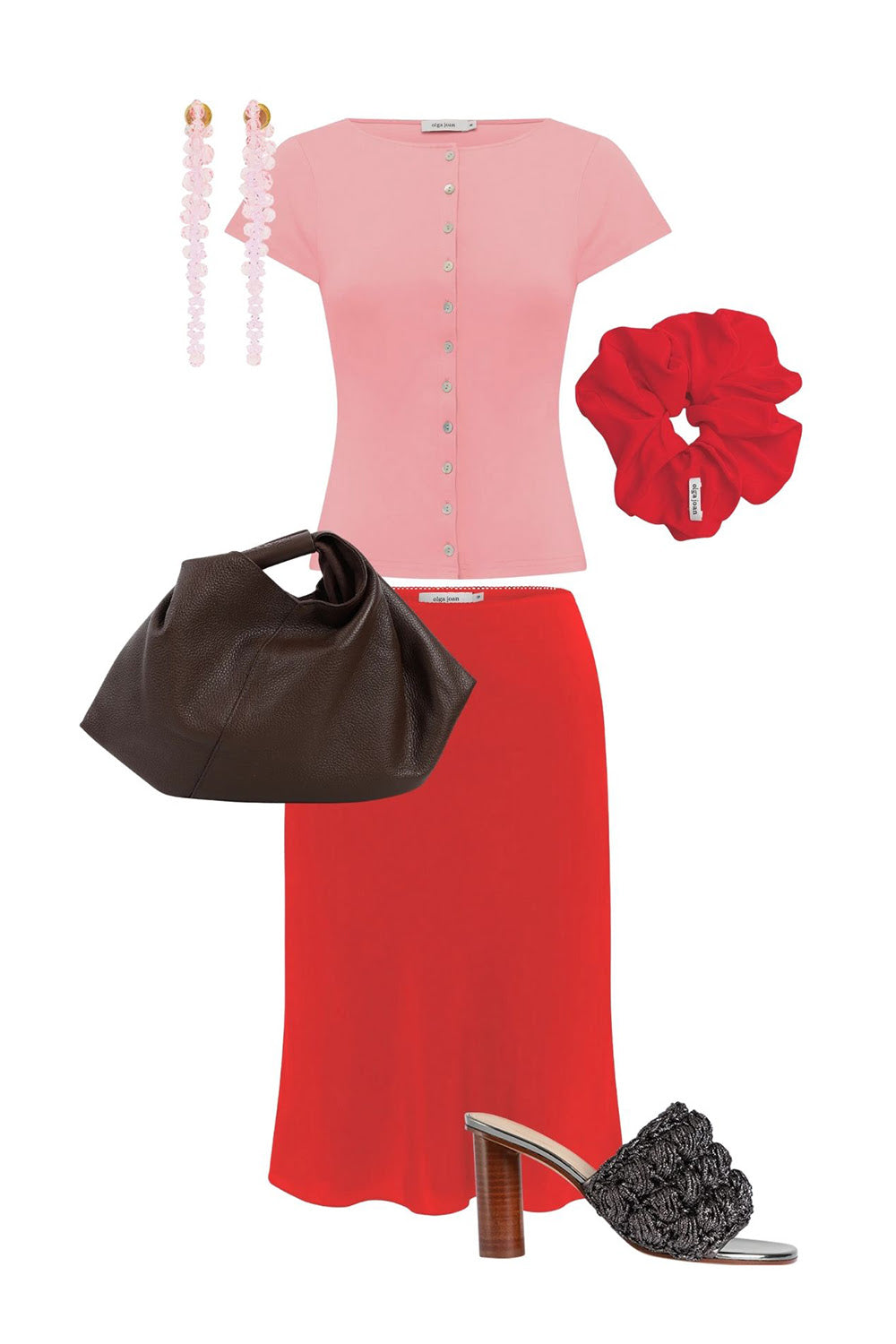 Oversized Scrunchie Pomodoro