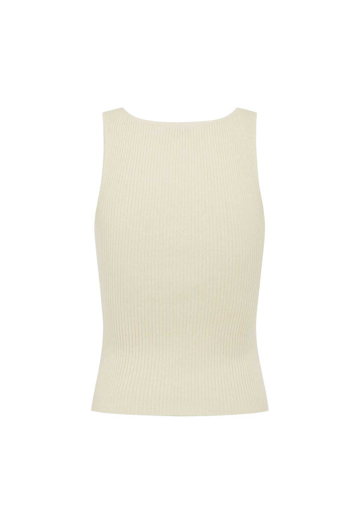 Key-Hole Knit Tank Avena
