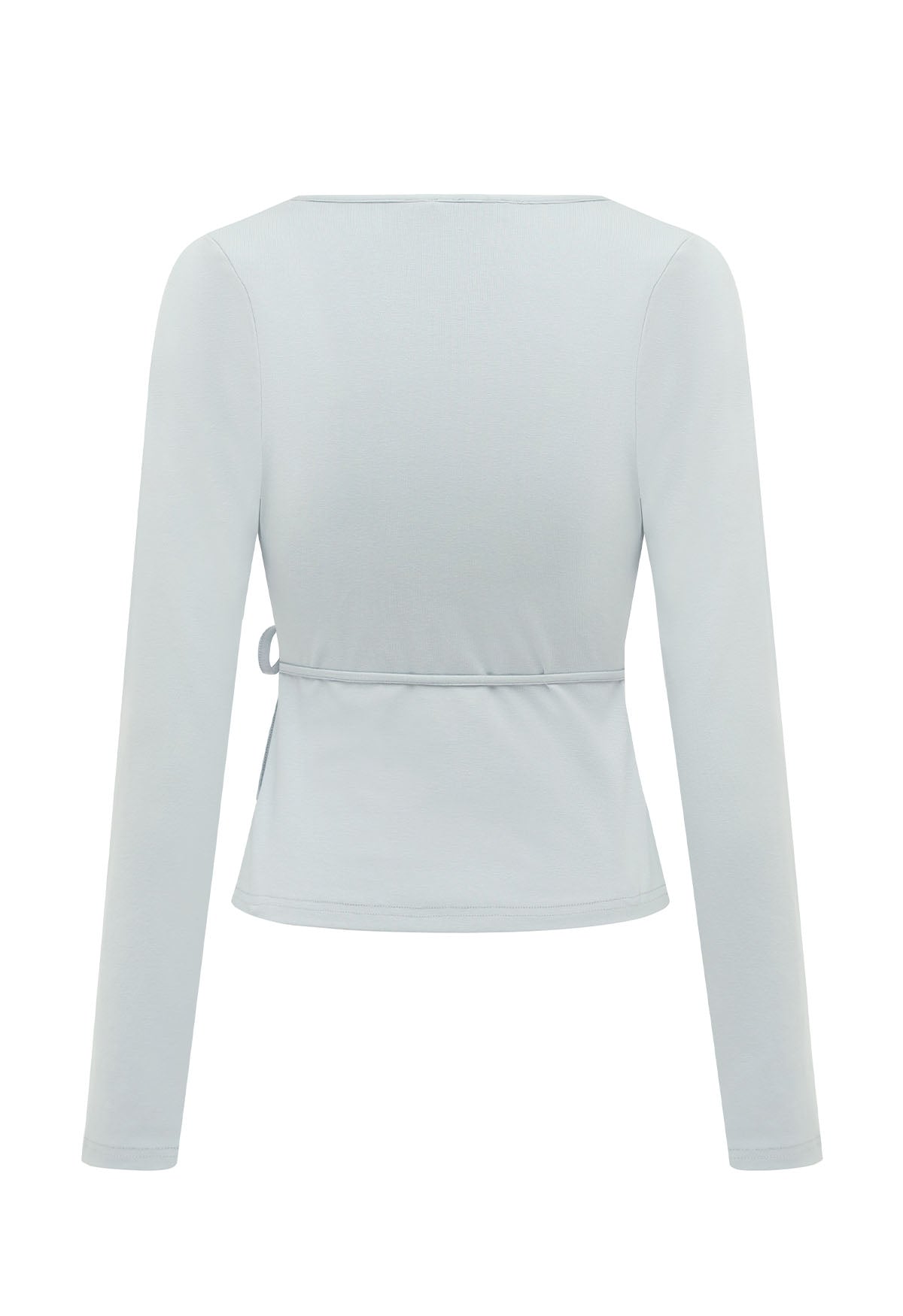 Long Sleeve Wrap Top Perla