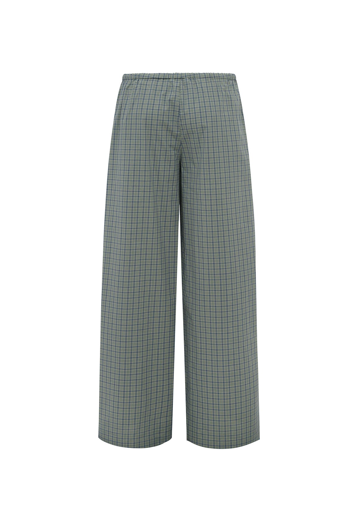 Mid-Rise Pant Laguna Check