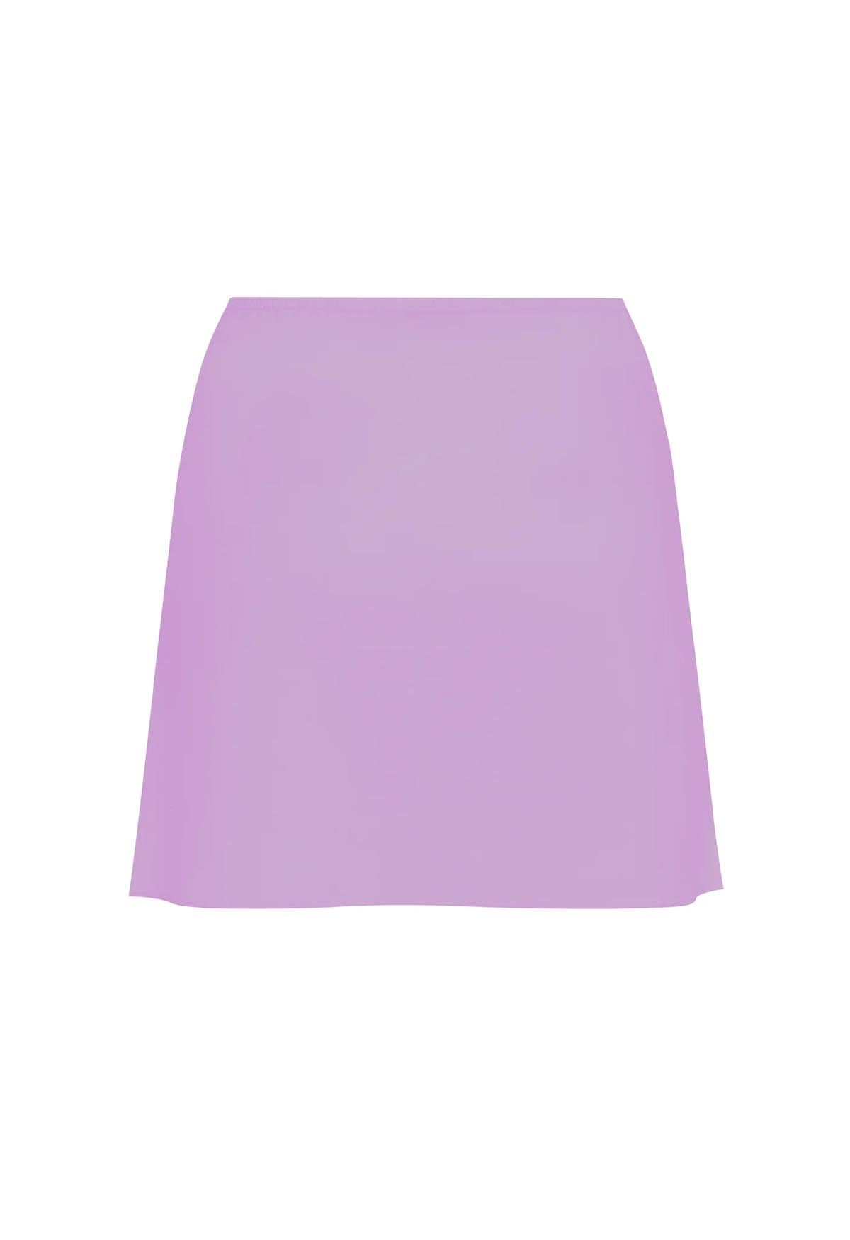 Mini Slip Skirt Lavanda Tencel
