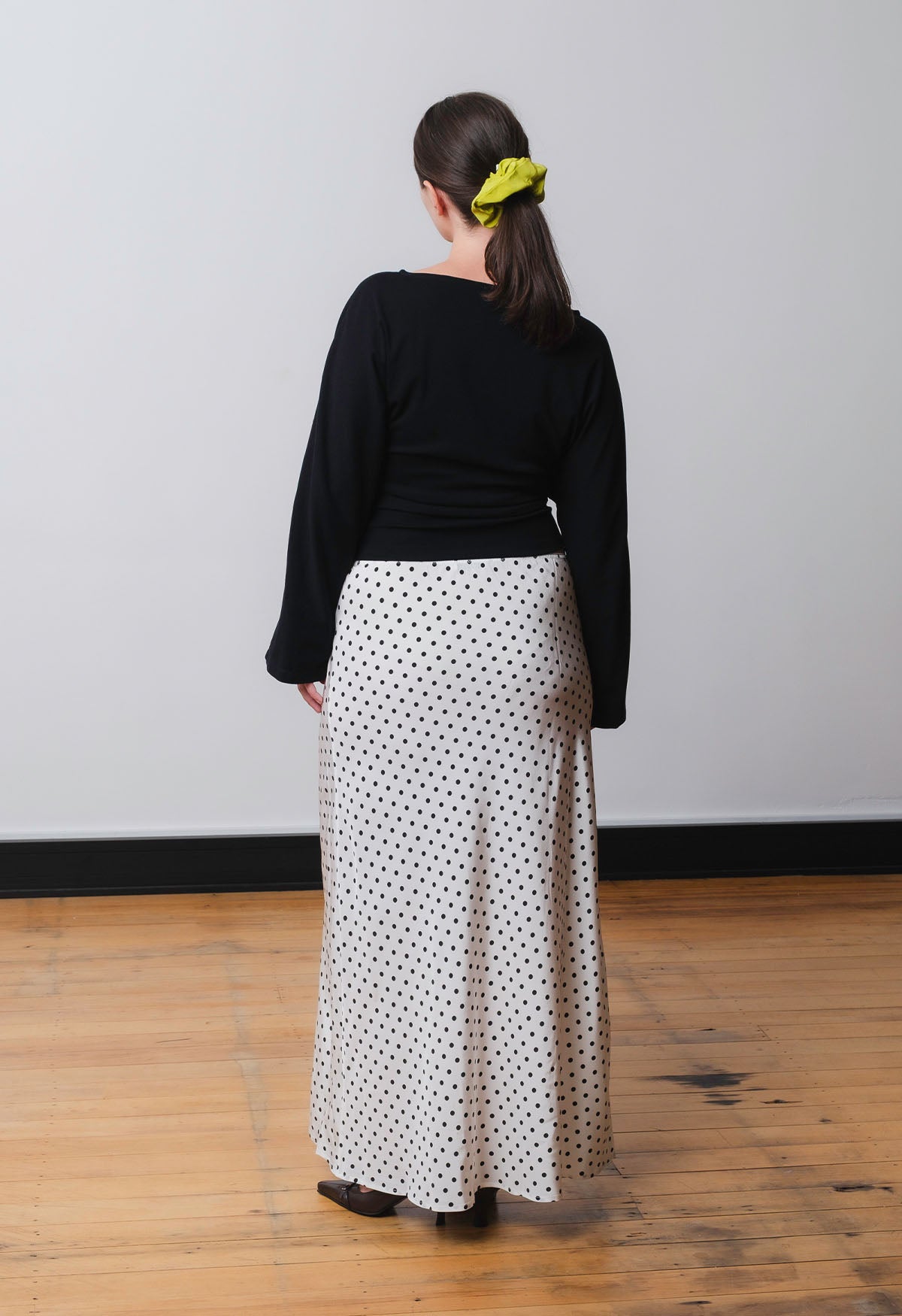 Bateau Long Sleeve Nera