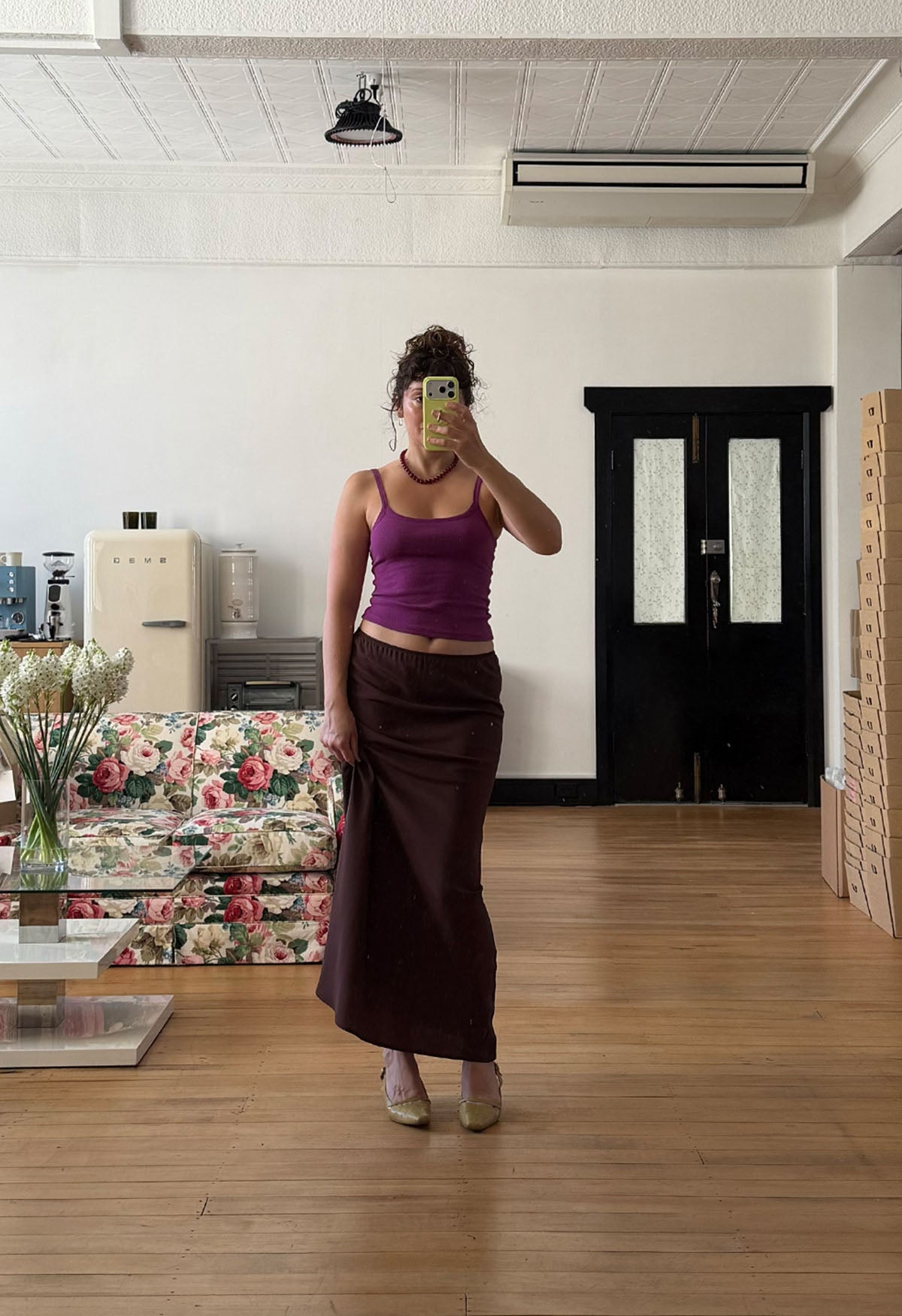 Bias Ankle Skirt Ciocco (previous production)