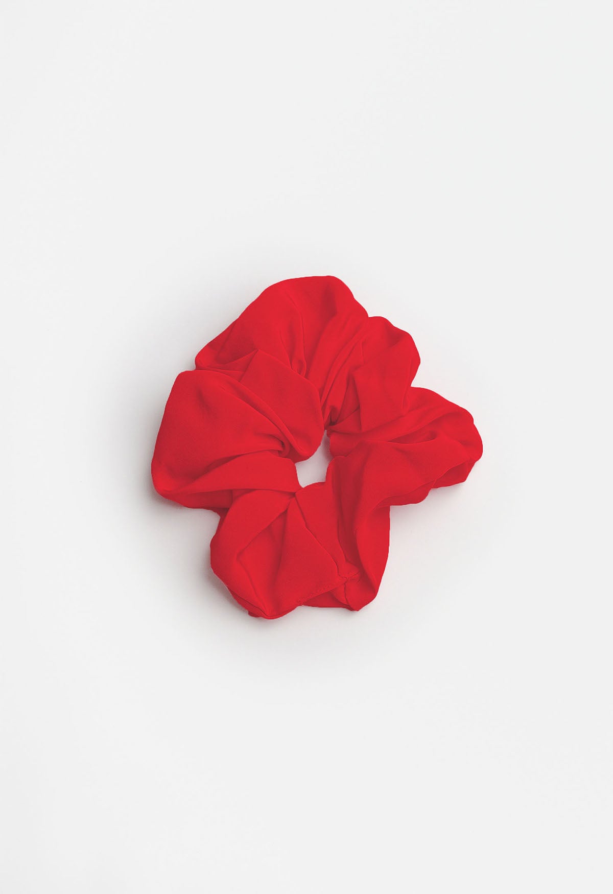 Oversized Scrunchie Pomodoro Silk