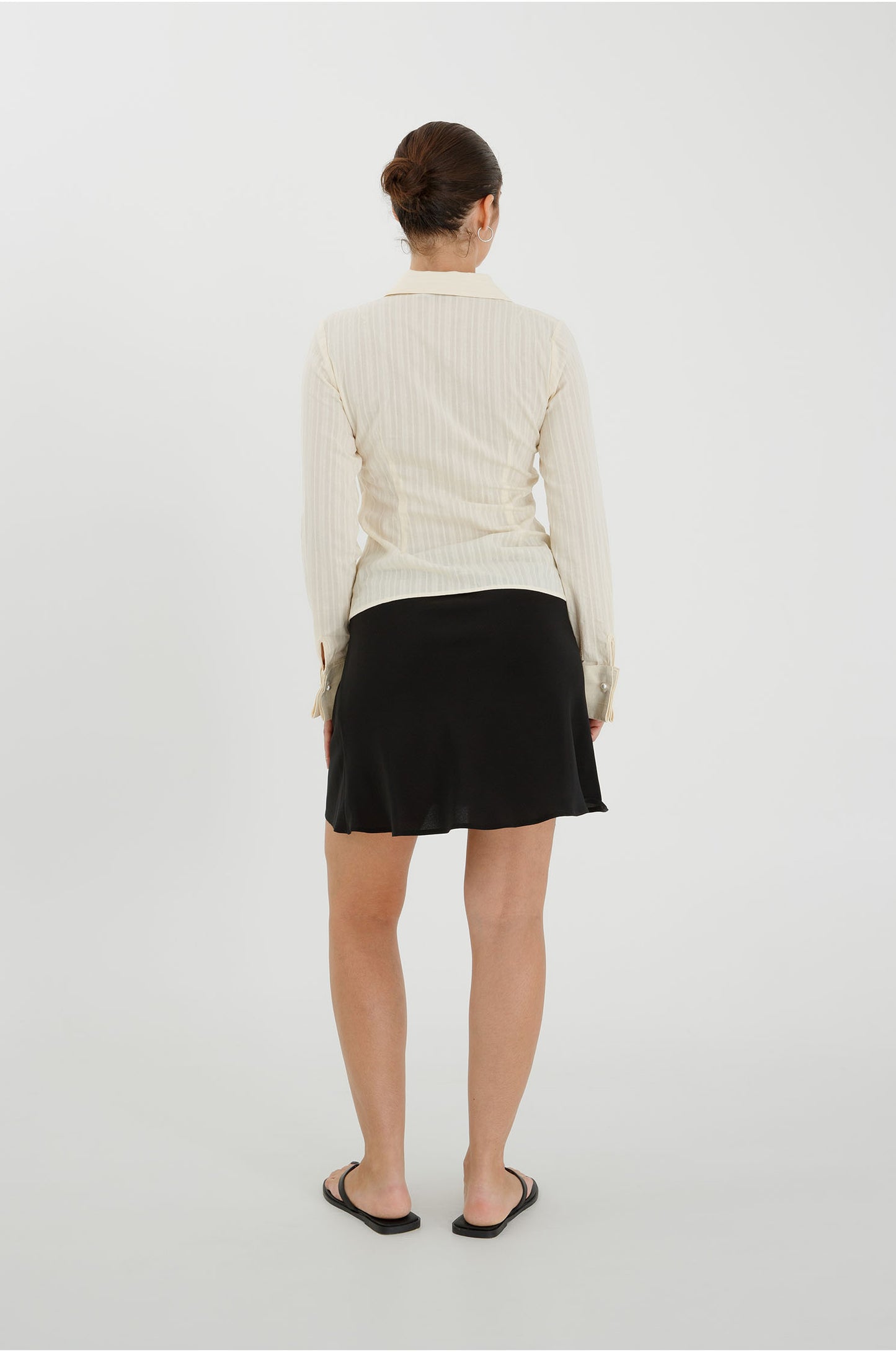 Ruched Front Shirt Burro