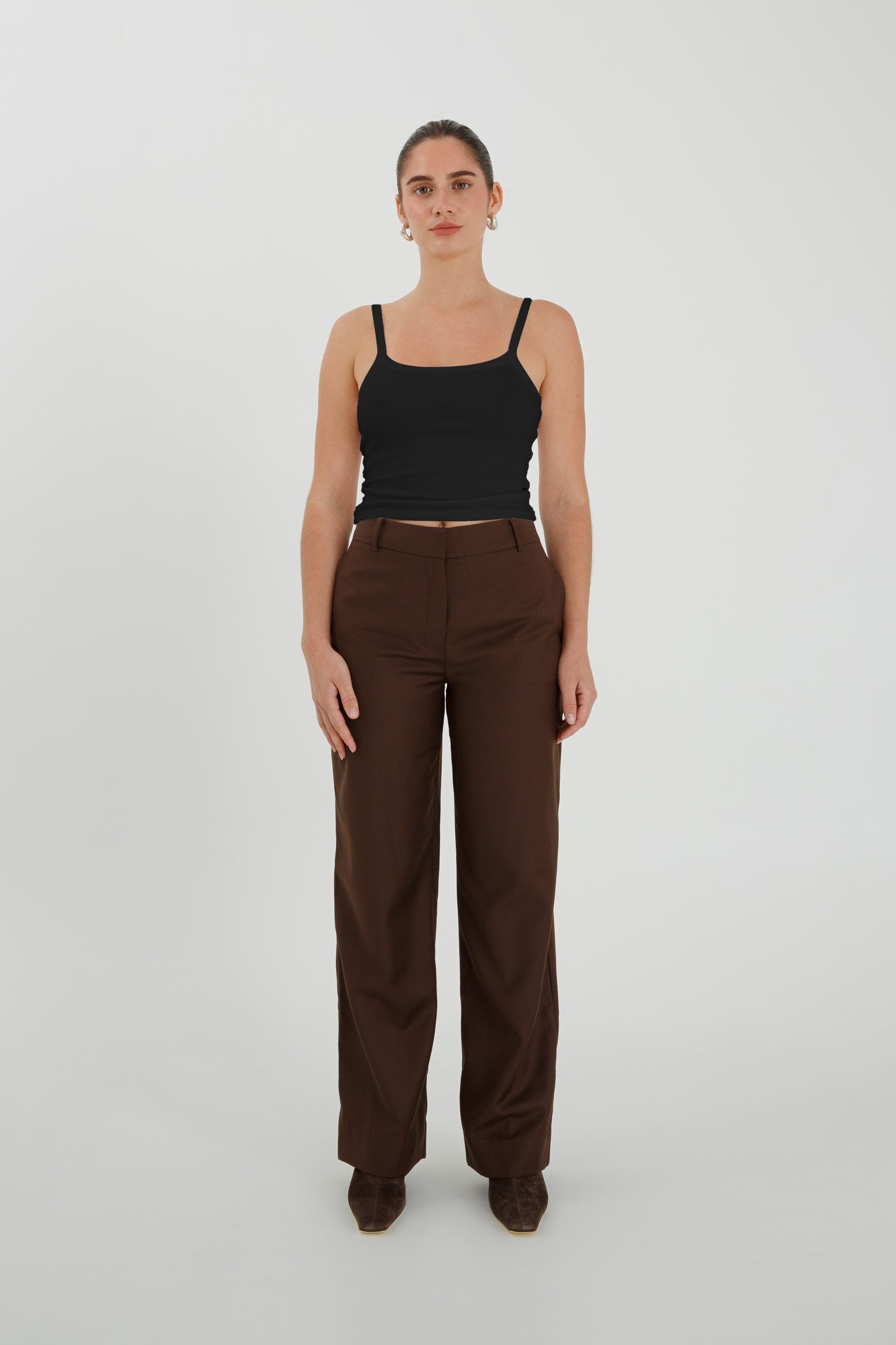 Ribbed Singlet Nera