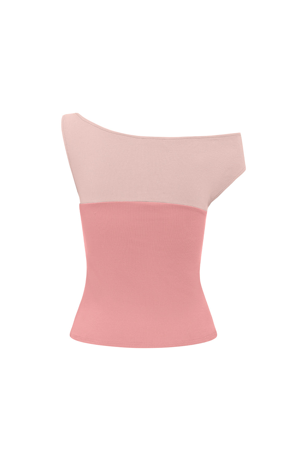 Asym Bardot Top Rosa