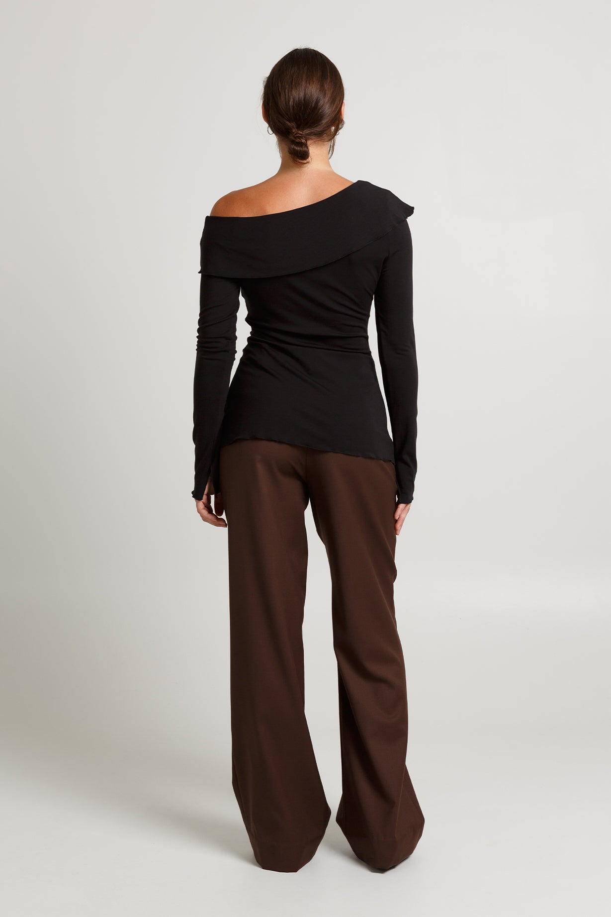 Bardot Long Sleeve Top Nera (first production run)