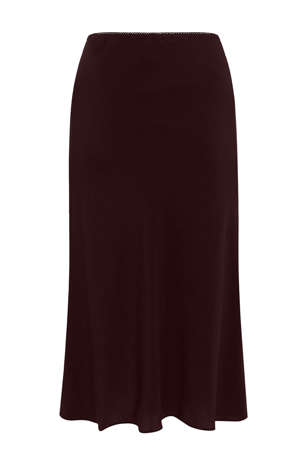 Bias Mid Skirt Ciocco