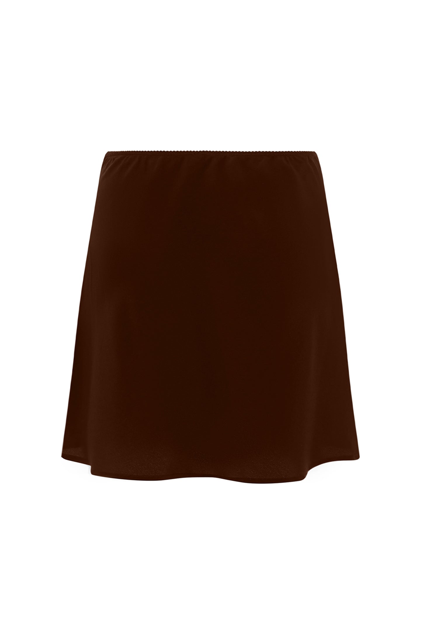 Bias Mini Skirt Ciocco