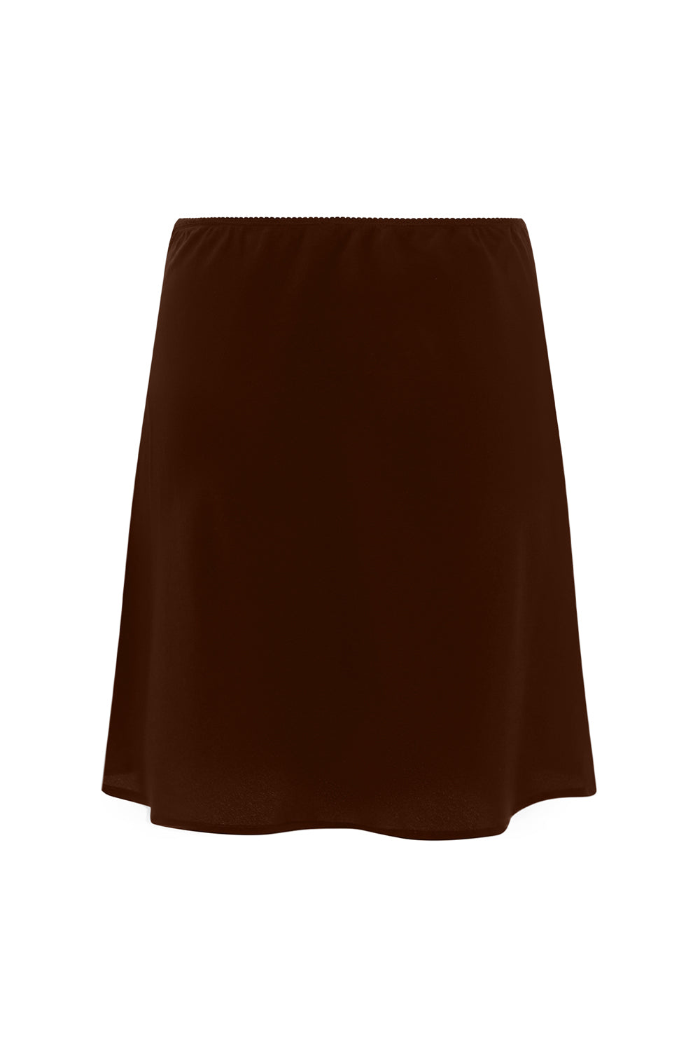 Bias Mini Skirt Ciocco