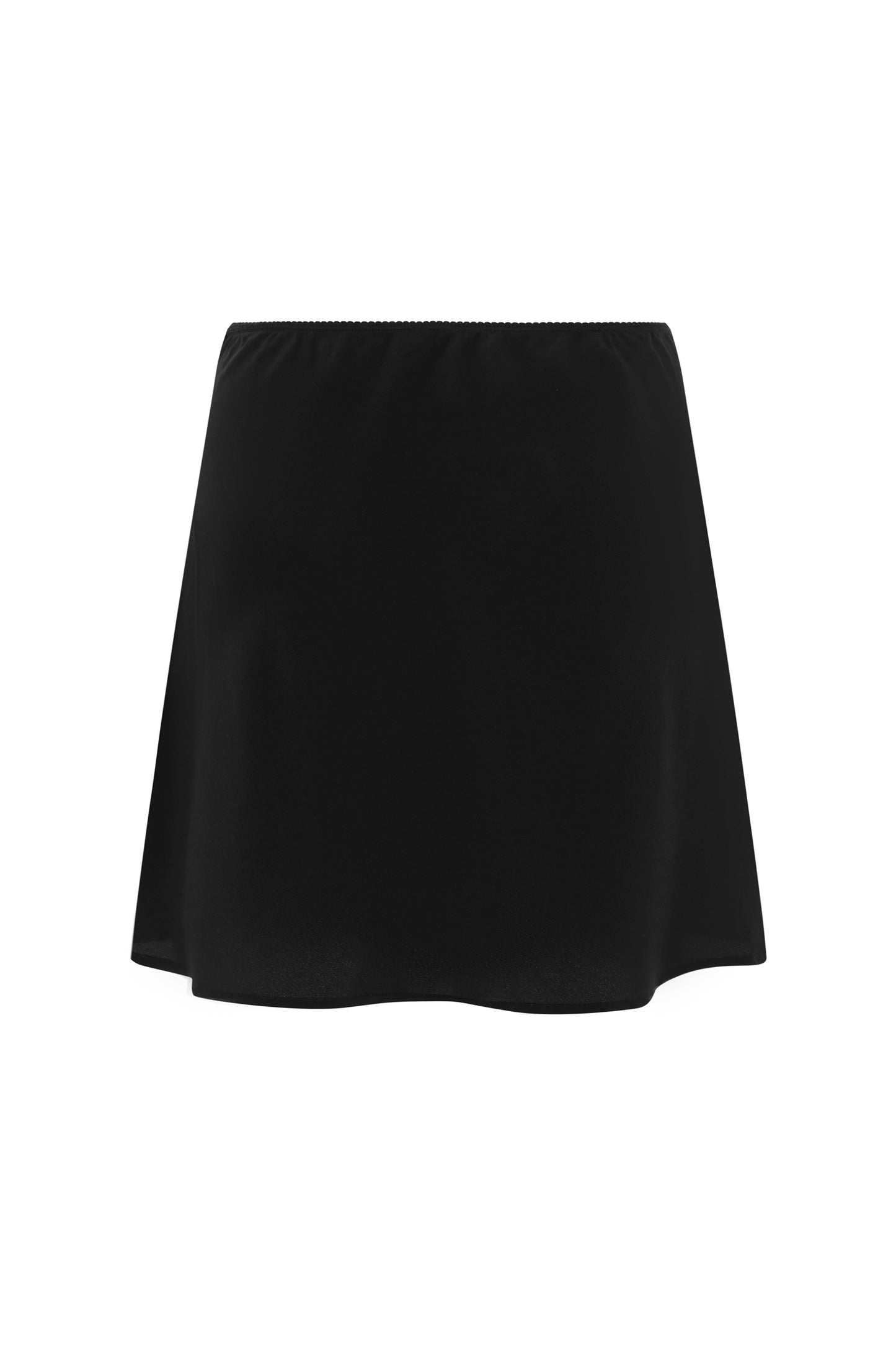 Bias Mini Skirt Nera
