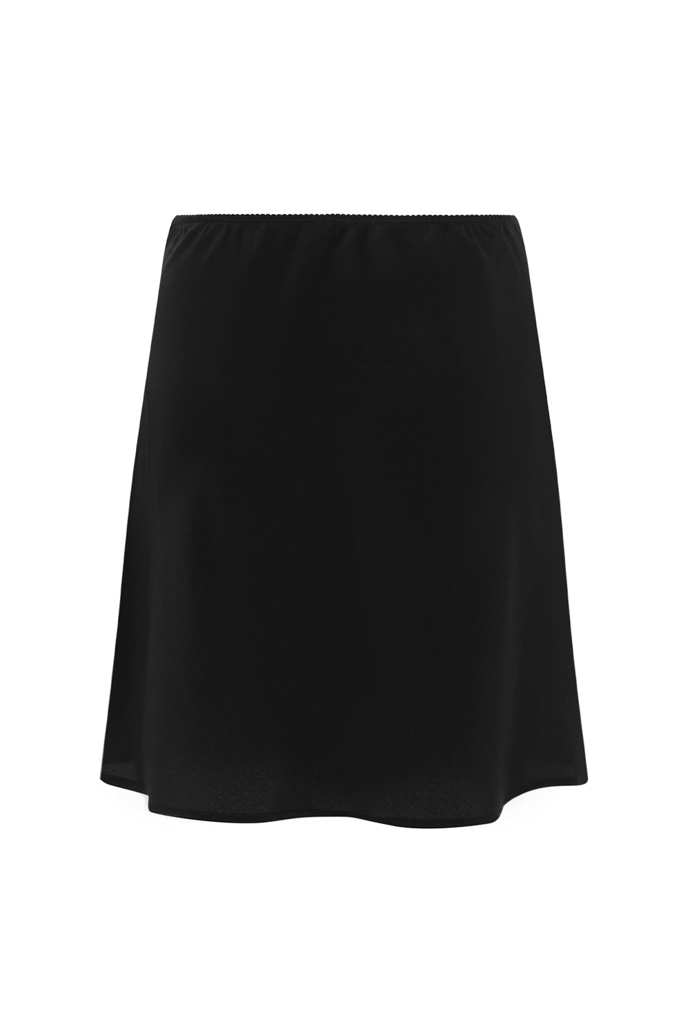 Bias Mini Skirt Nera