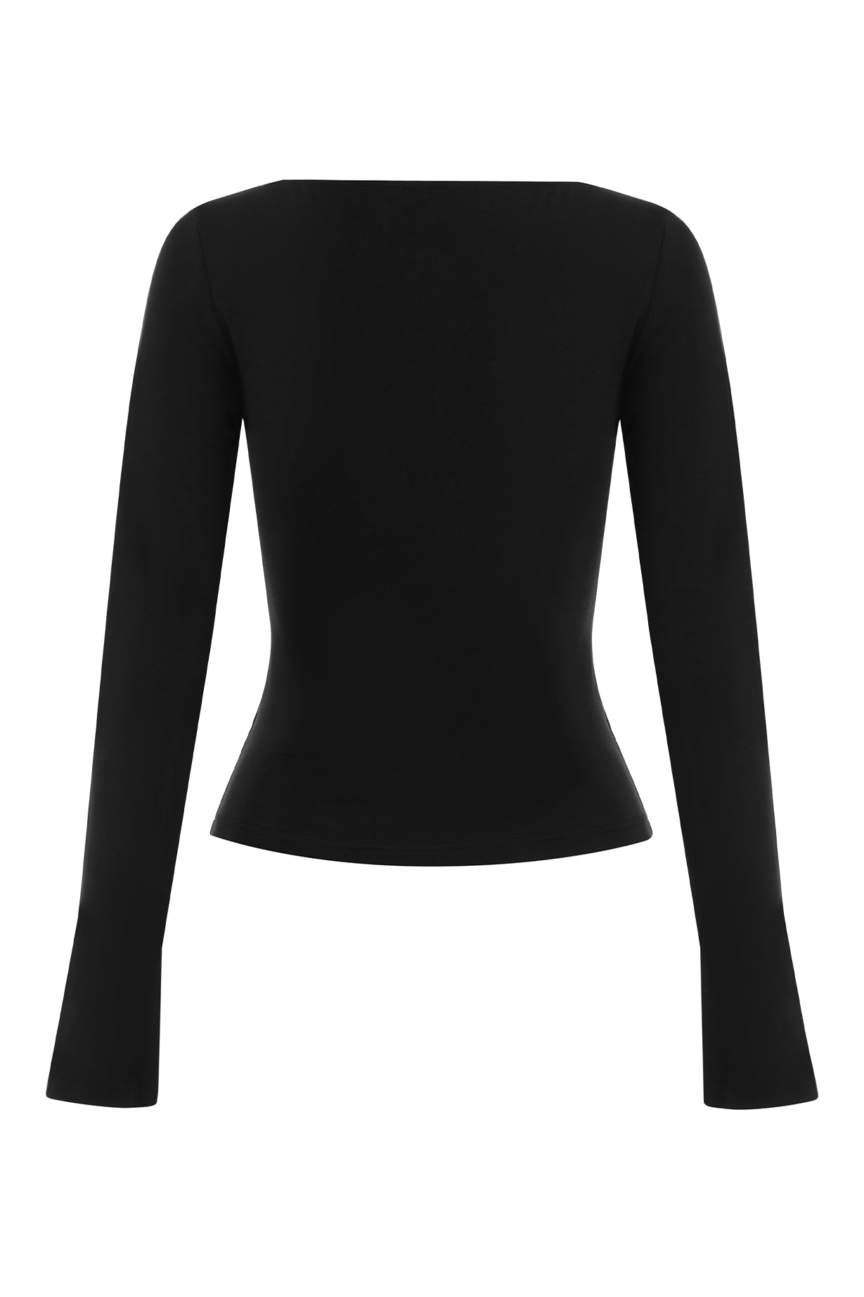 Button-Through Long Sleeve Top Nera