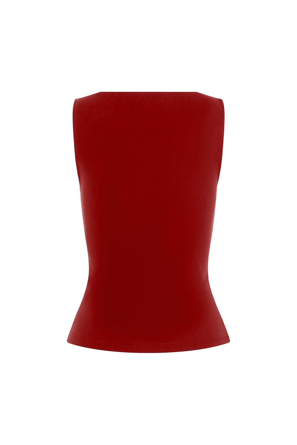 Button-Through Tank Rossa