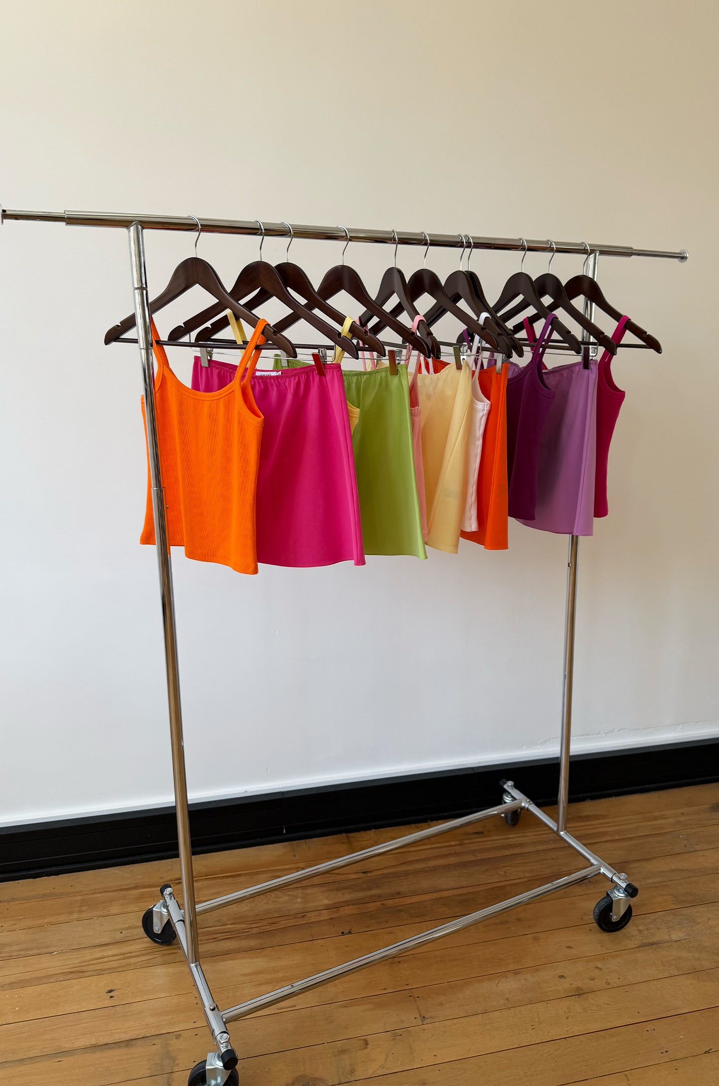 Mini Slip Skirt Rossetto