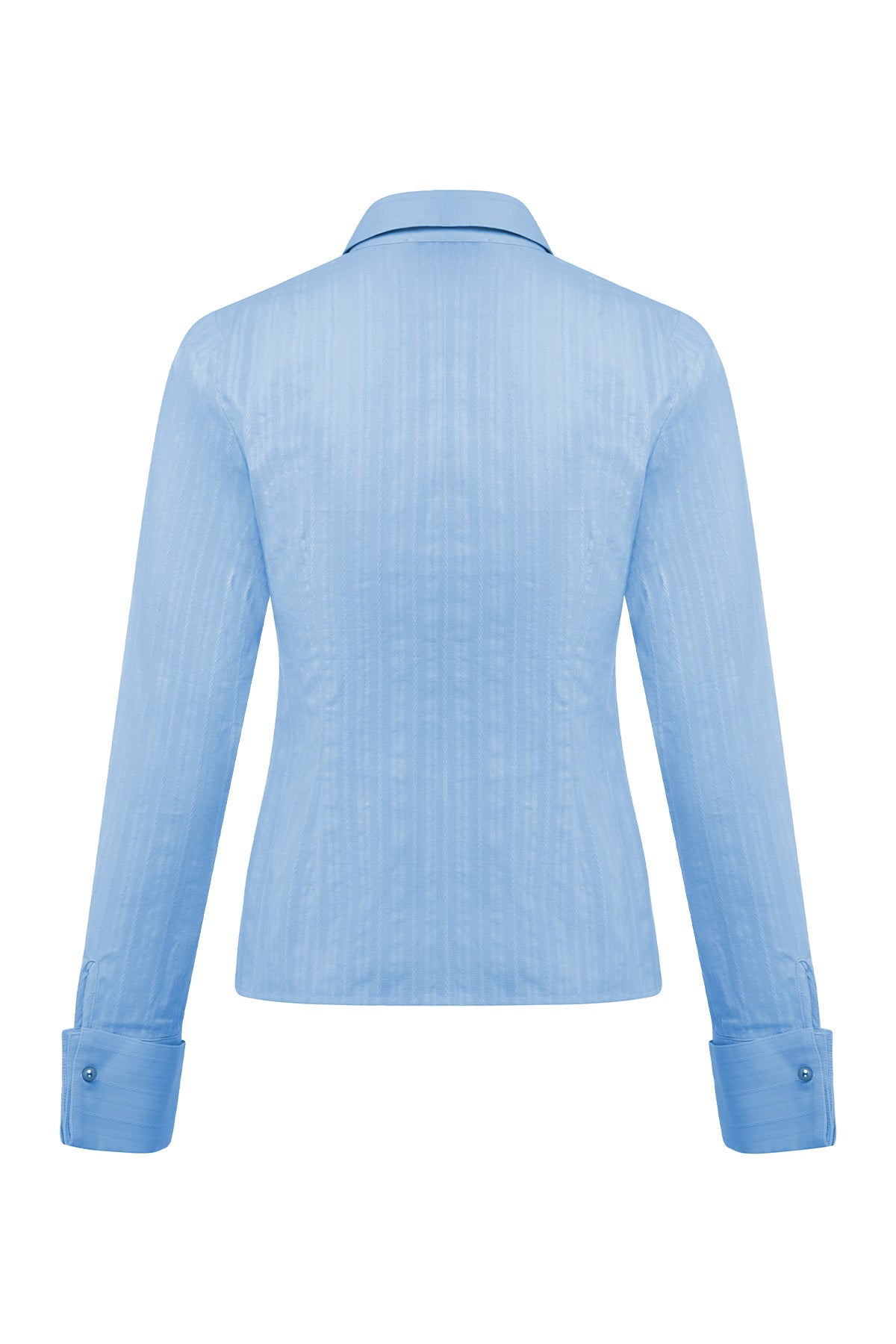 Ruched Front Shirt Azzurra