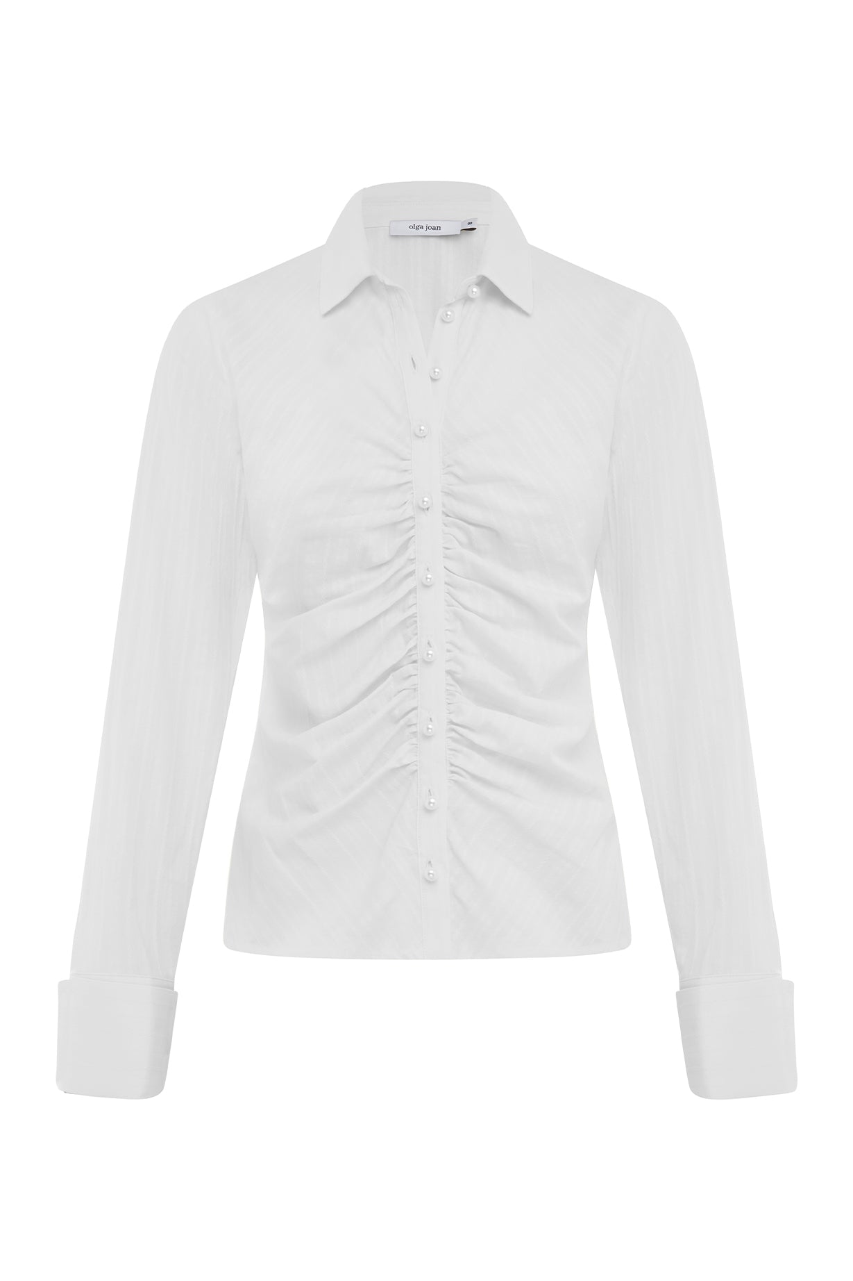 Ruched Front Shirt Bianca
