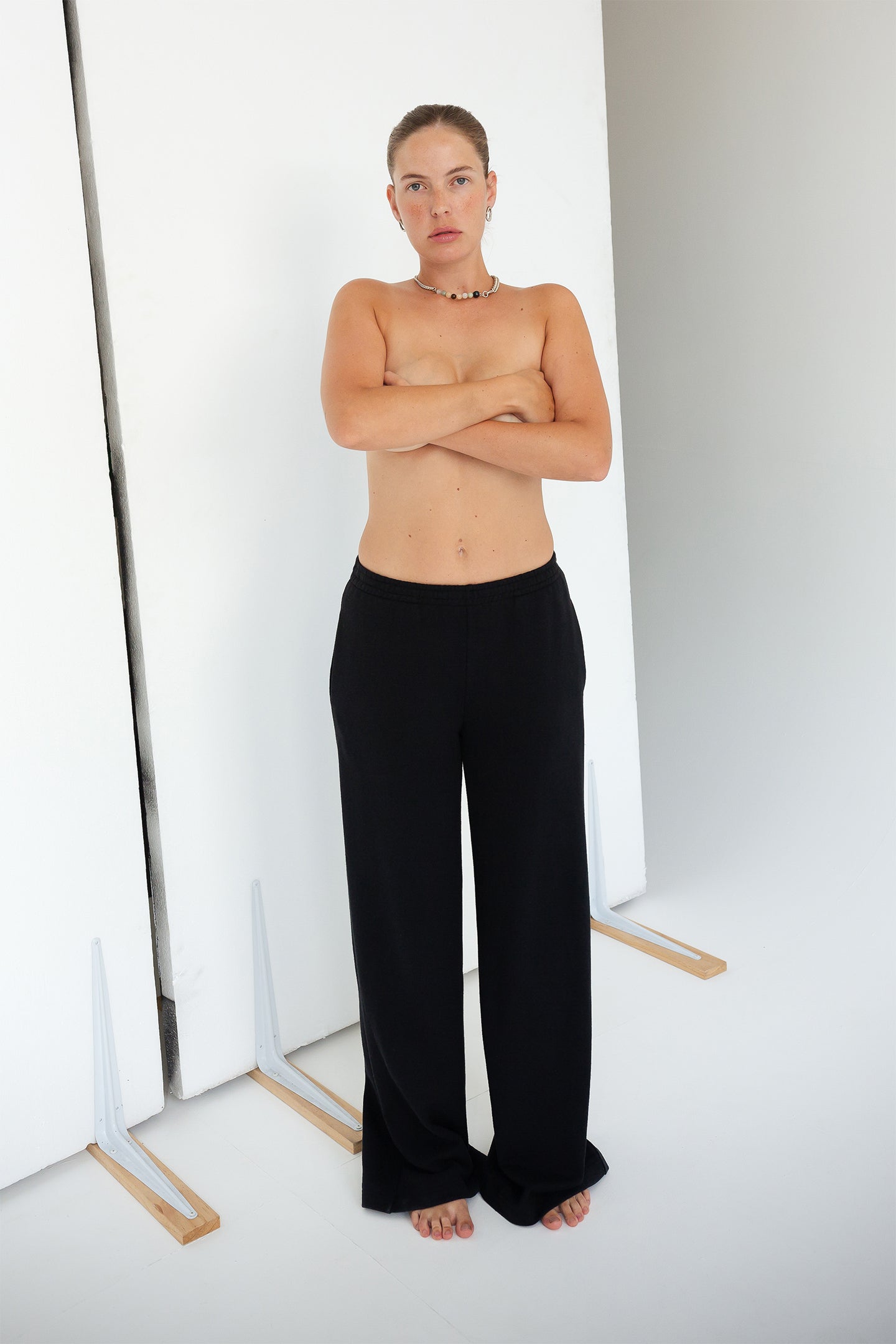 Relaxed Hemp Lounge Pant Nera