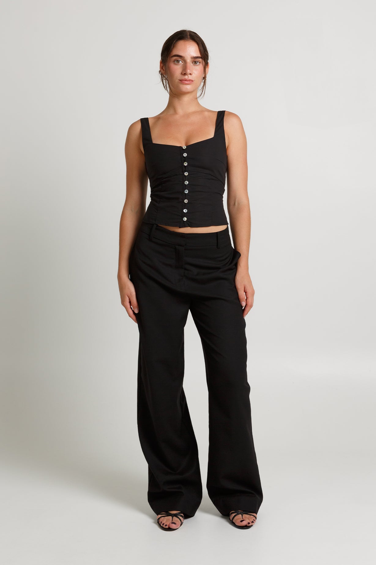 Straight Trouser Nera