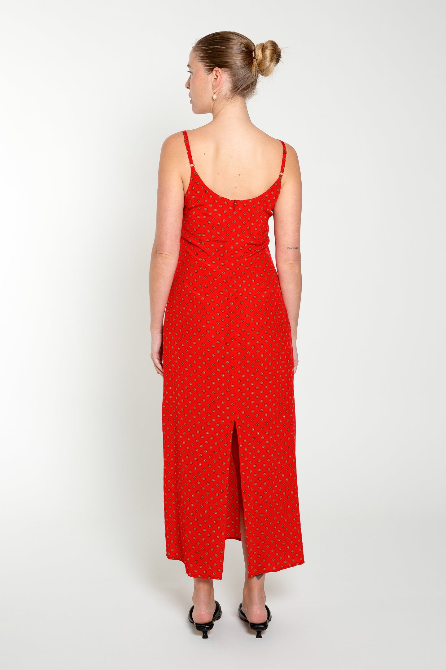 Straight-Cut Slip Dress Gia Rossa