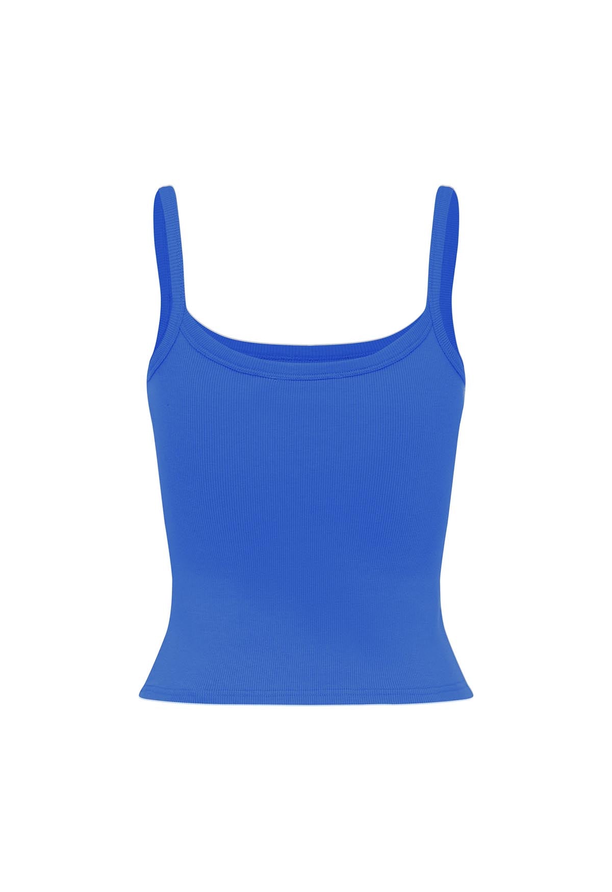Ribbed Singlet Cobalto