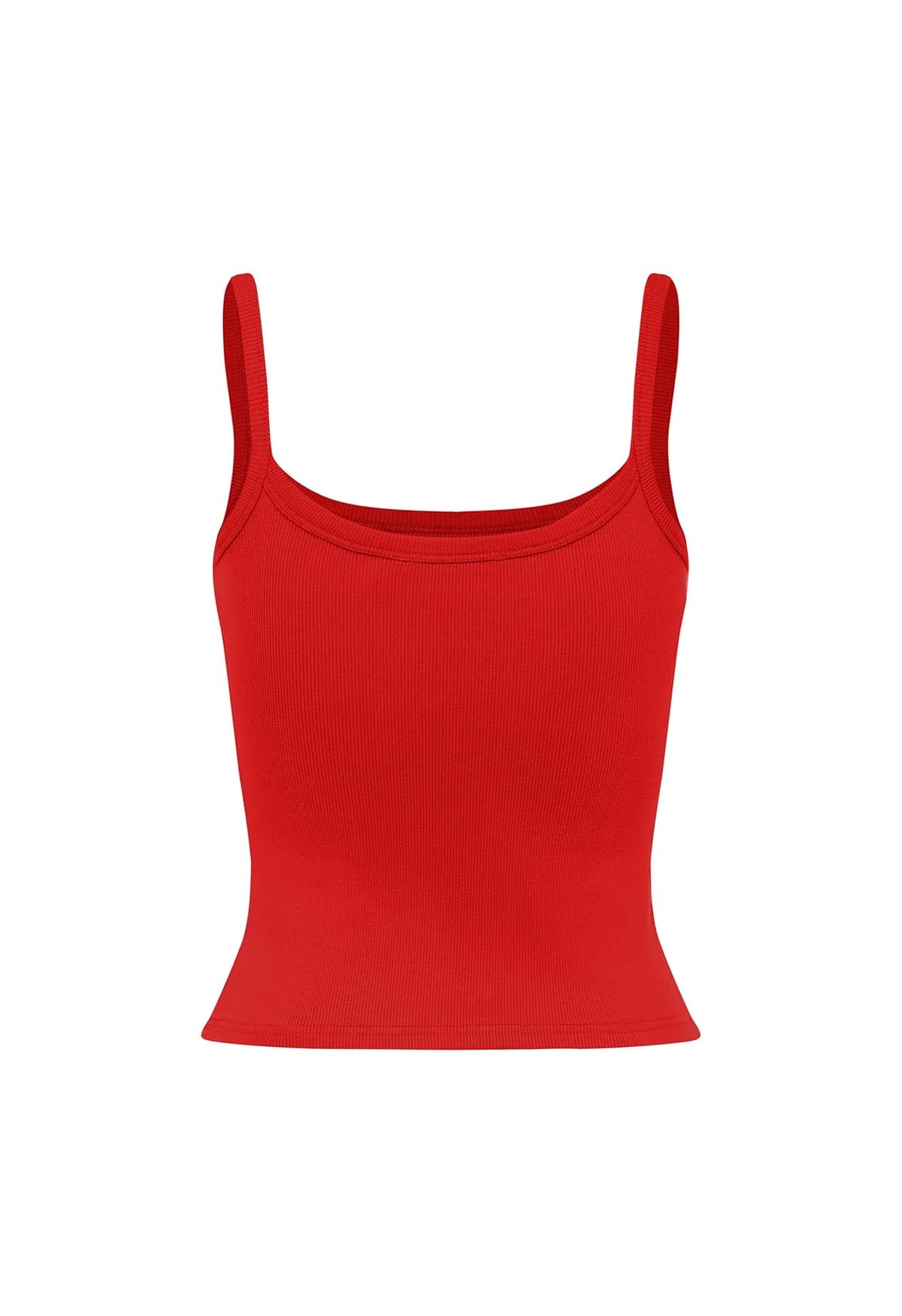 Ribbed Singlet Pomodoro