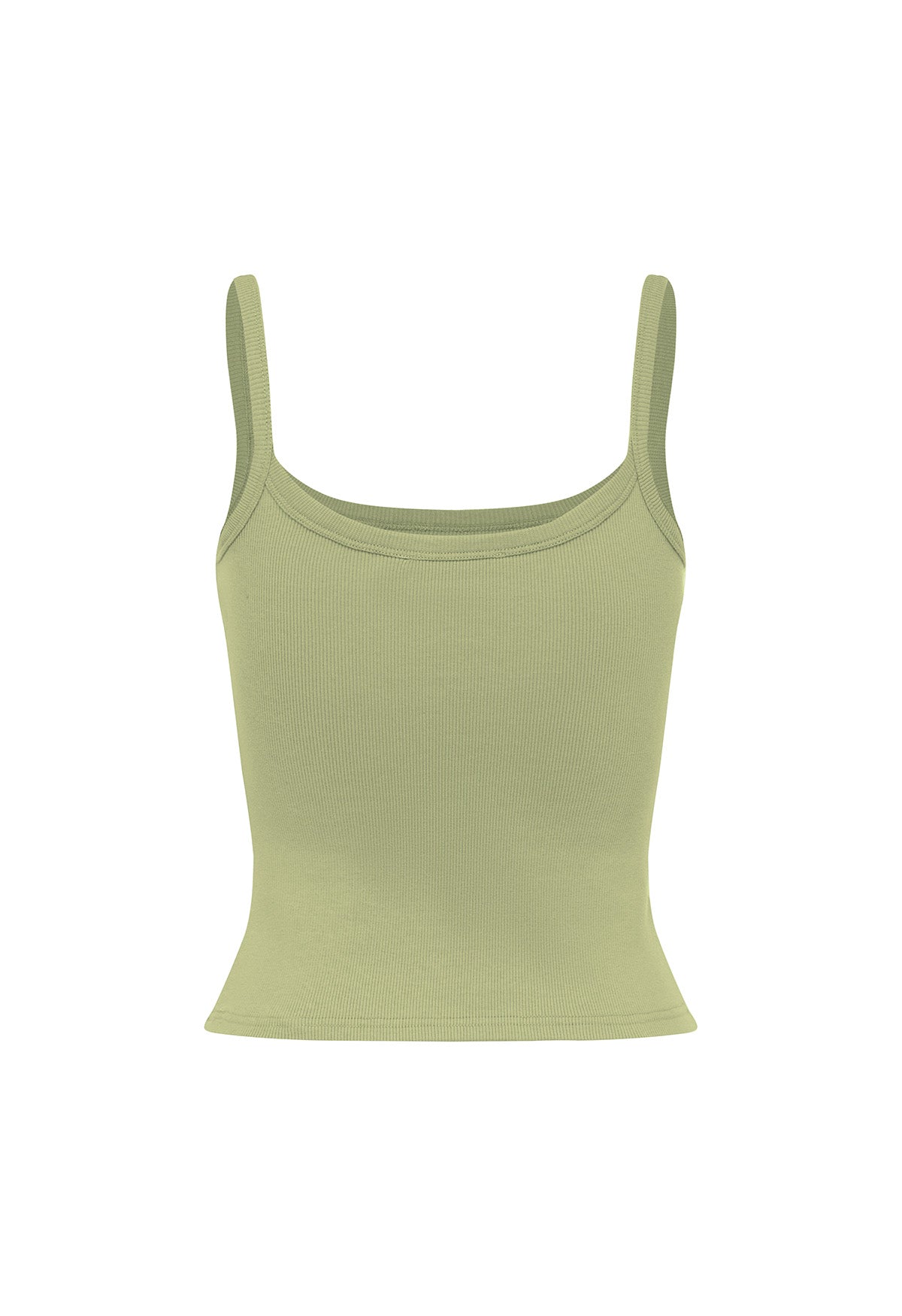 Ribbed Singlet Sage