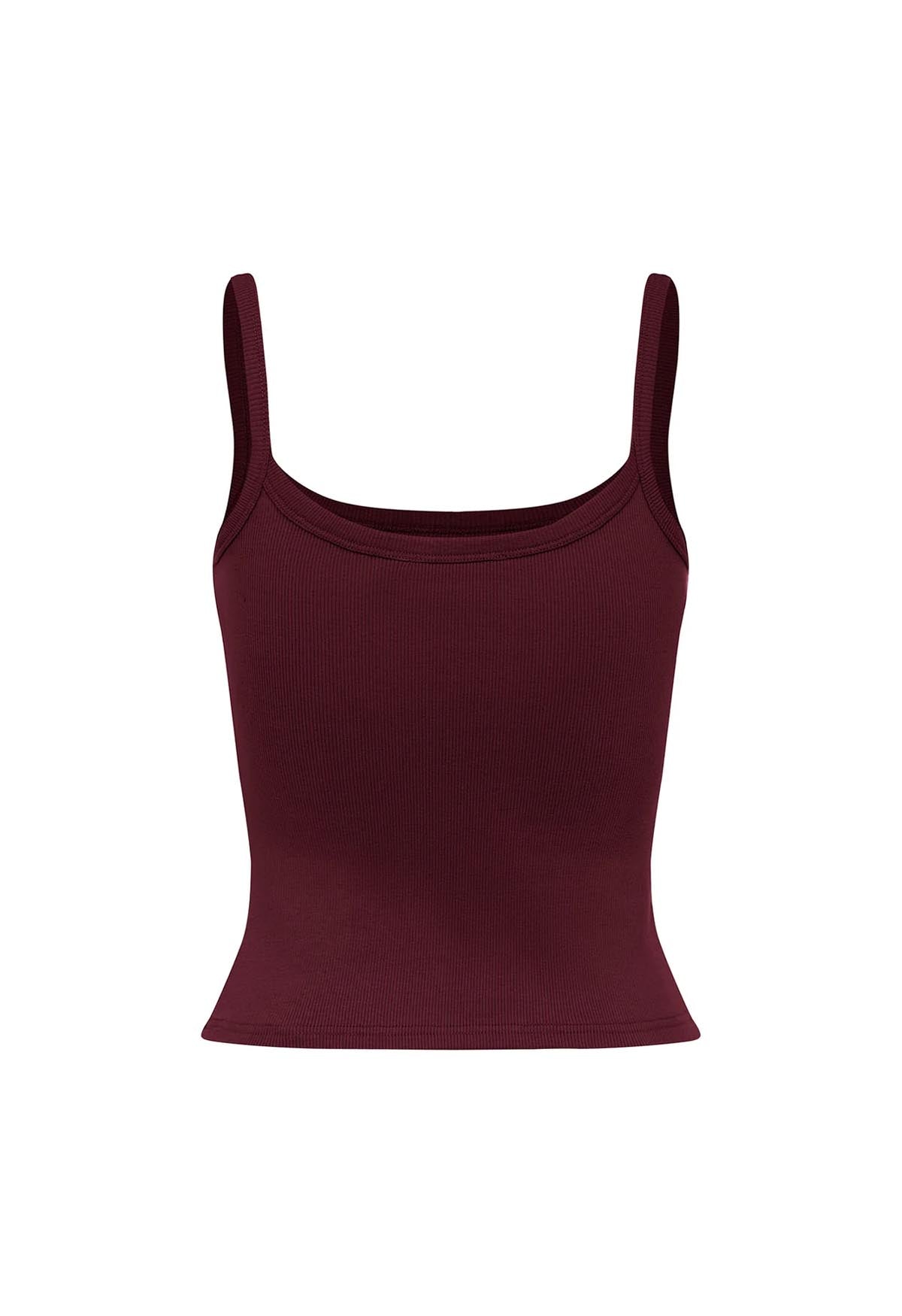 Ribbed Singlet Vino