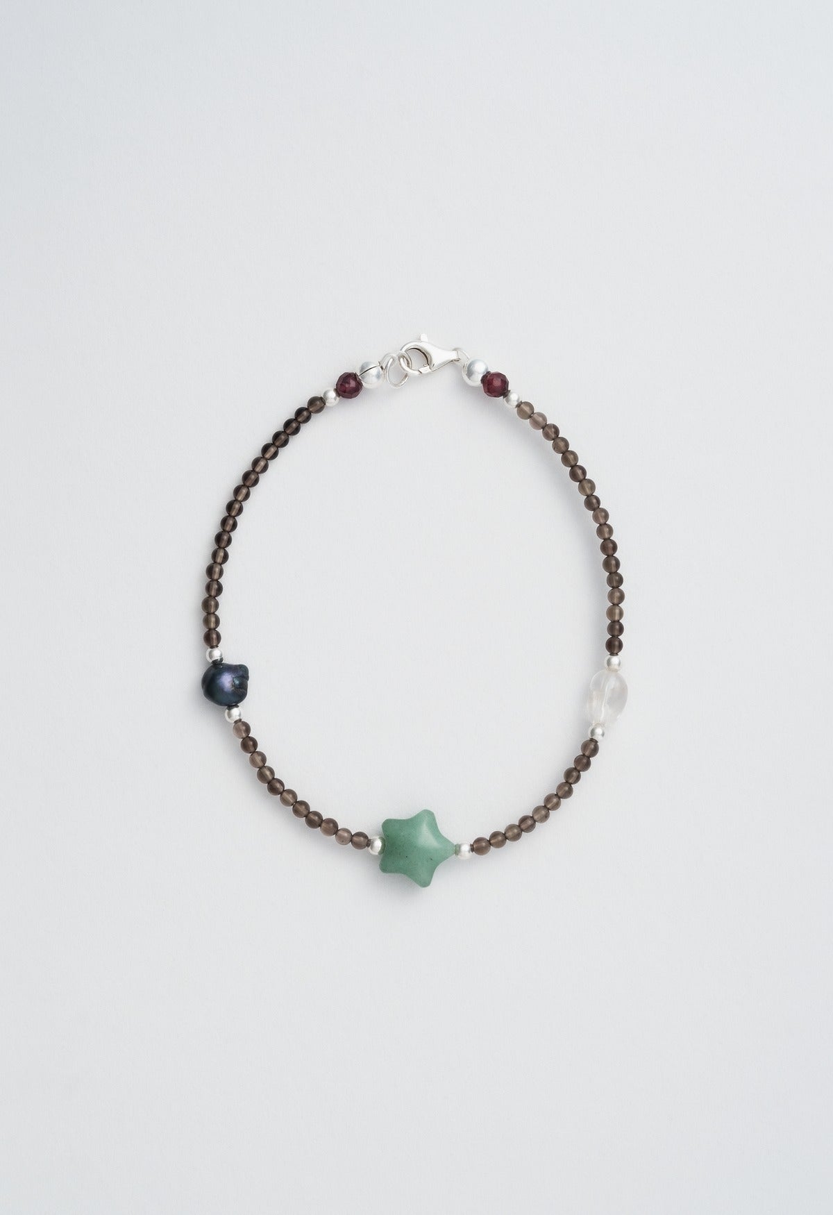 Sun Ray Astra Bracelet Smoky Quartz