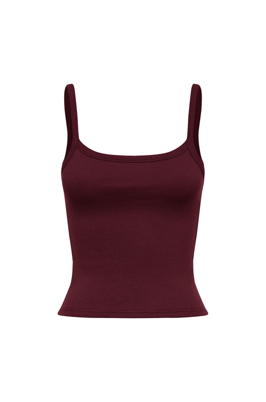 Ribbed Singlet Vino