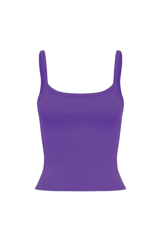 Ribbed Singlet Viola