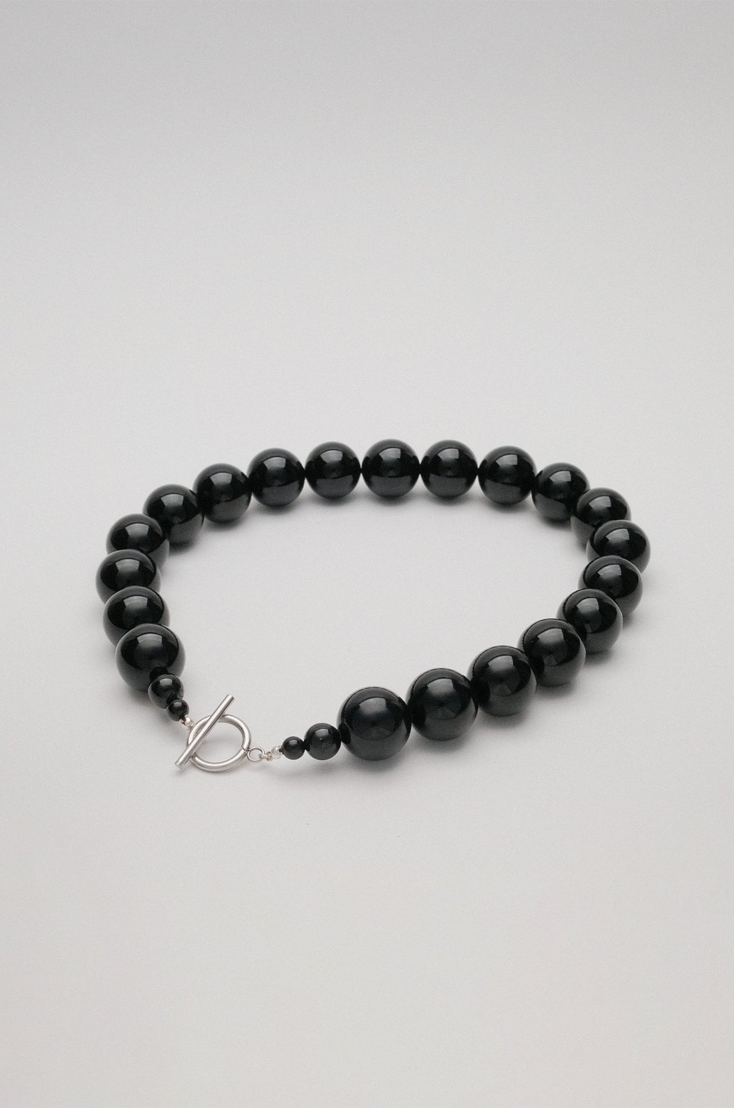 Sun Ray Necklace Onyx 20mm