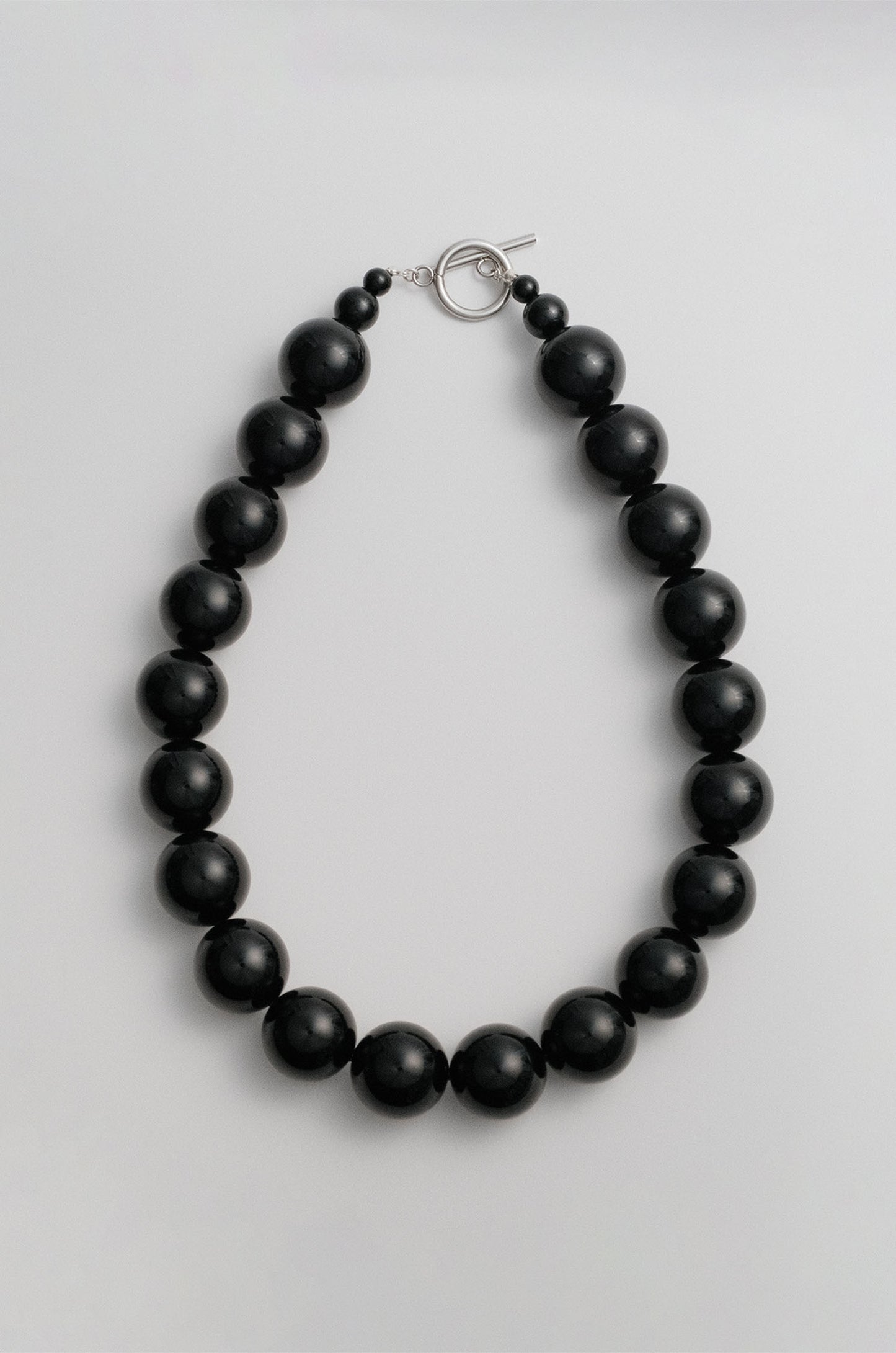 Sun Ray Necklace Onyx 20mm