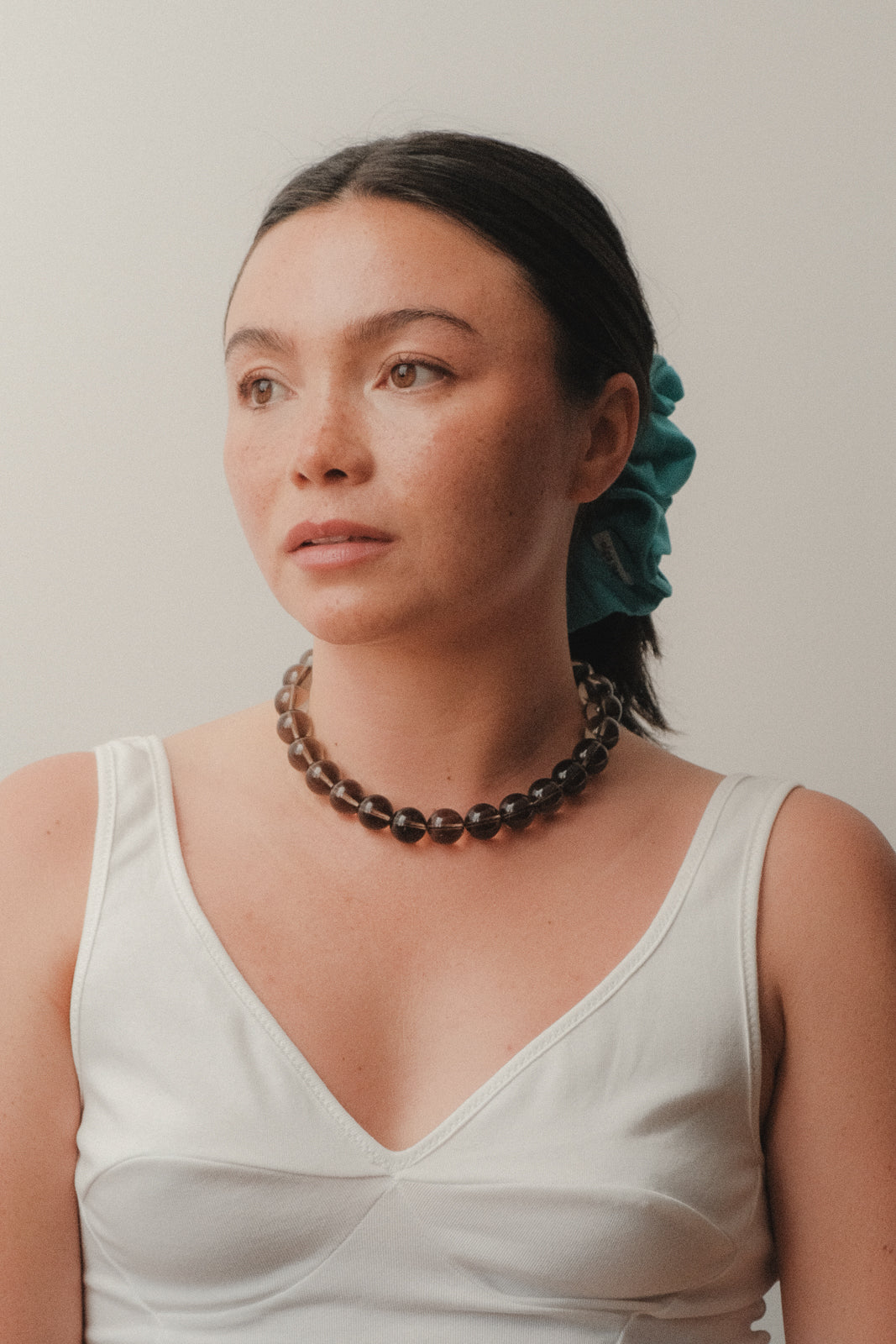 Oversized Scrunchie Turchese