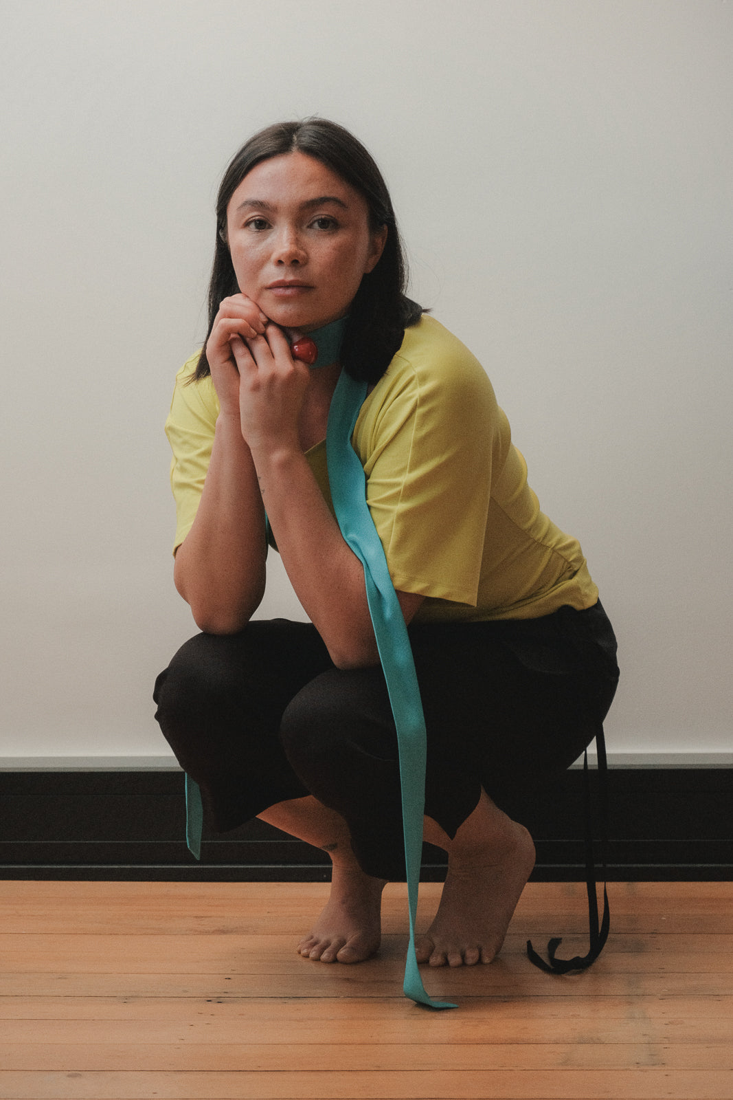 Neck Scarf Turchese