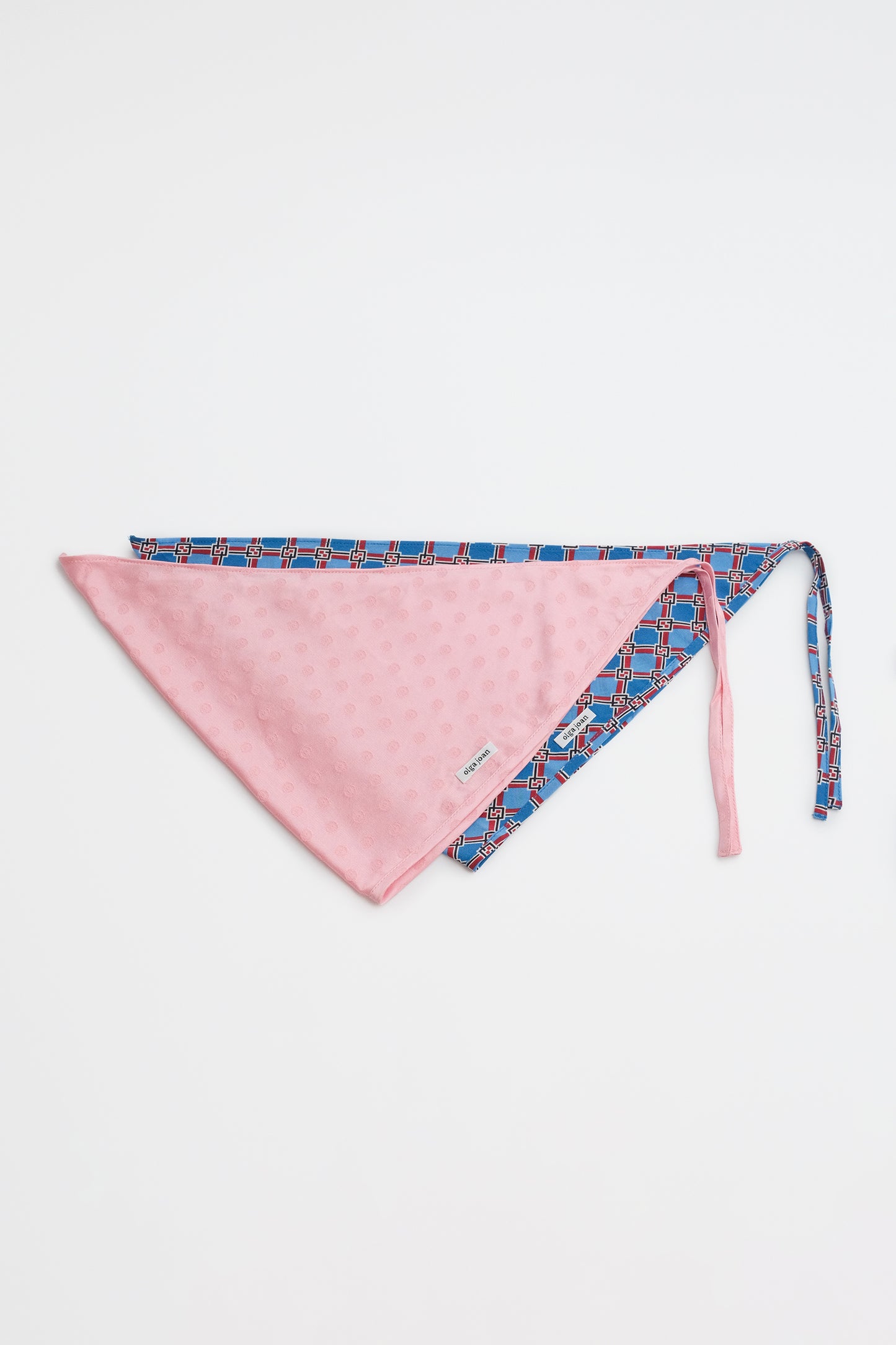 Headscarf Jacquard Rosa