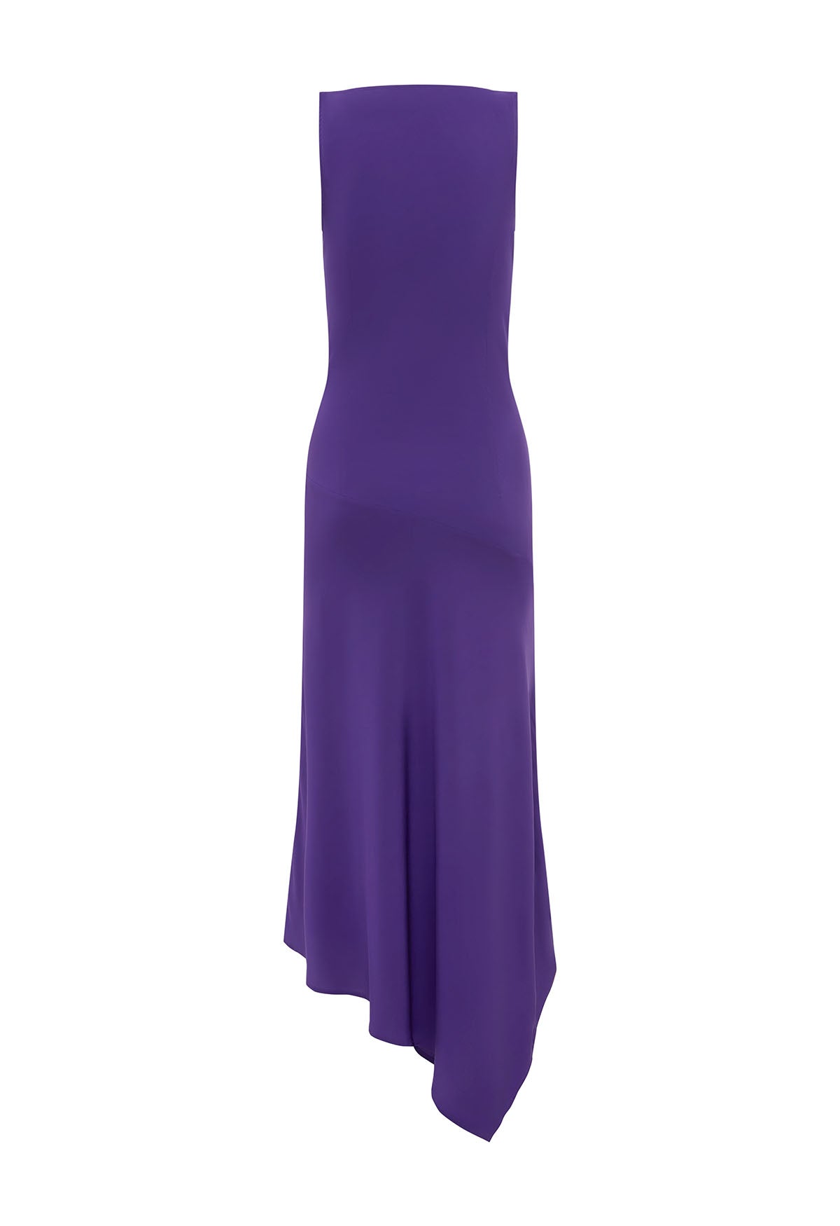 Asymmetrical Cowl Dress Viola